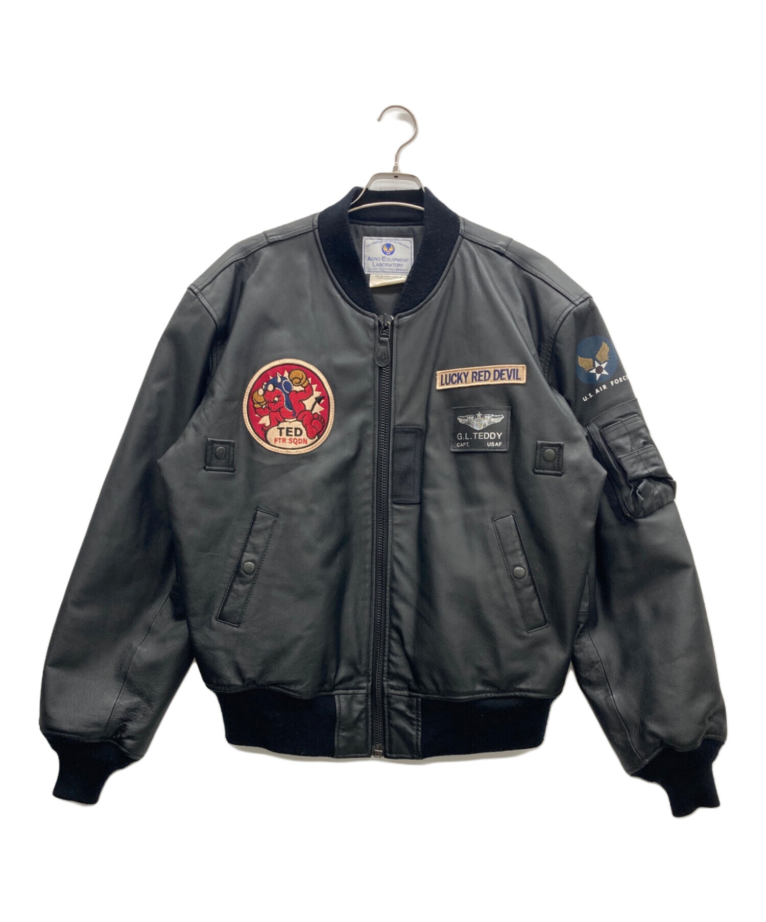 中古・古着通販】TED MAN (テッドマン) MA-1ジャケット ブラック