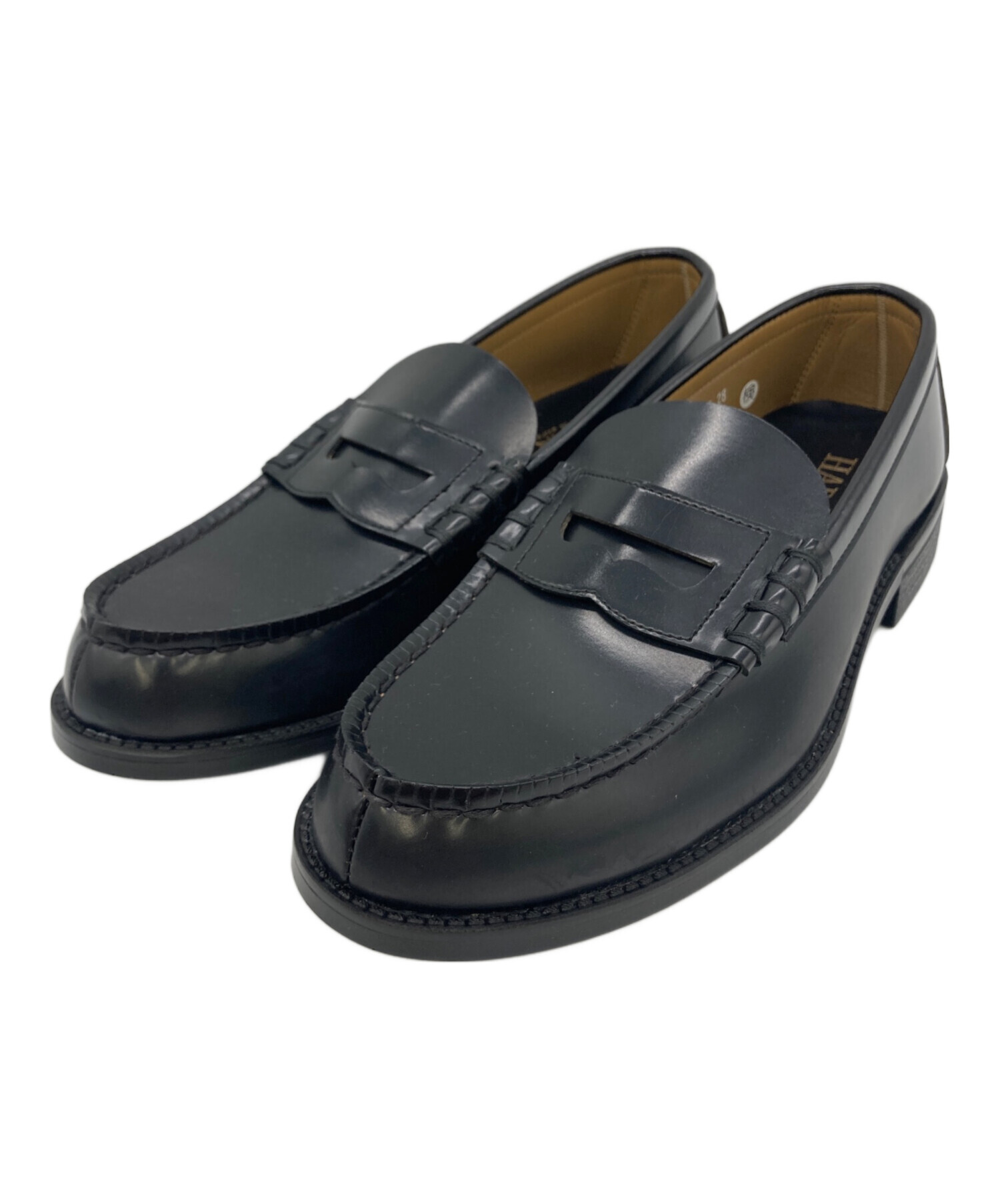 中古・古着通販】HARUTA (ハルタ) ローファー ブラック サイズ:28 