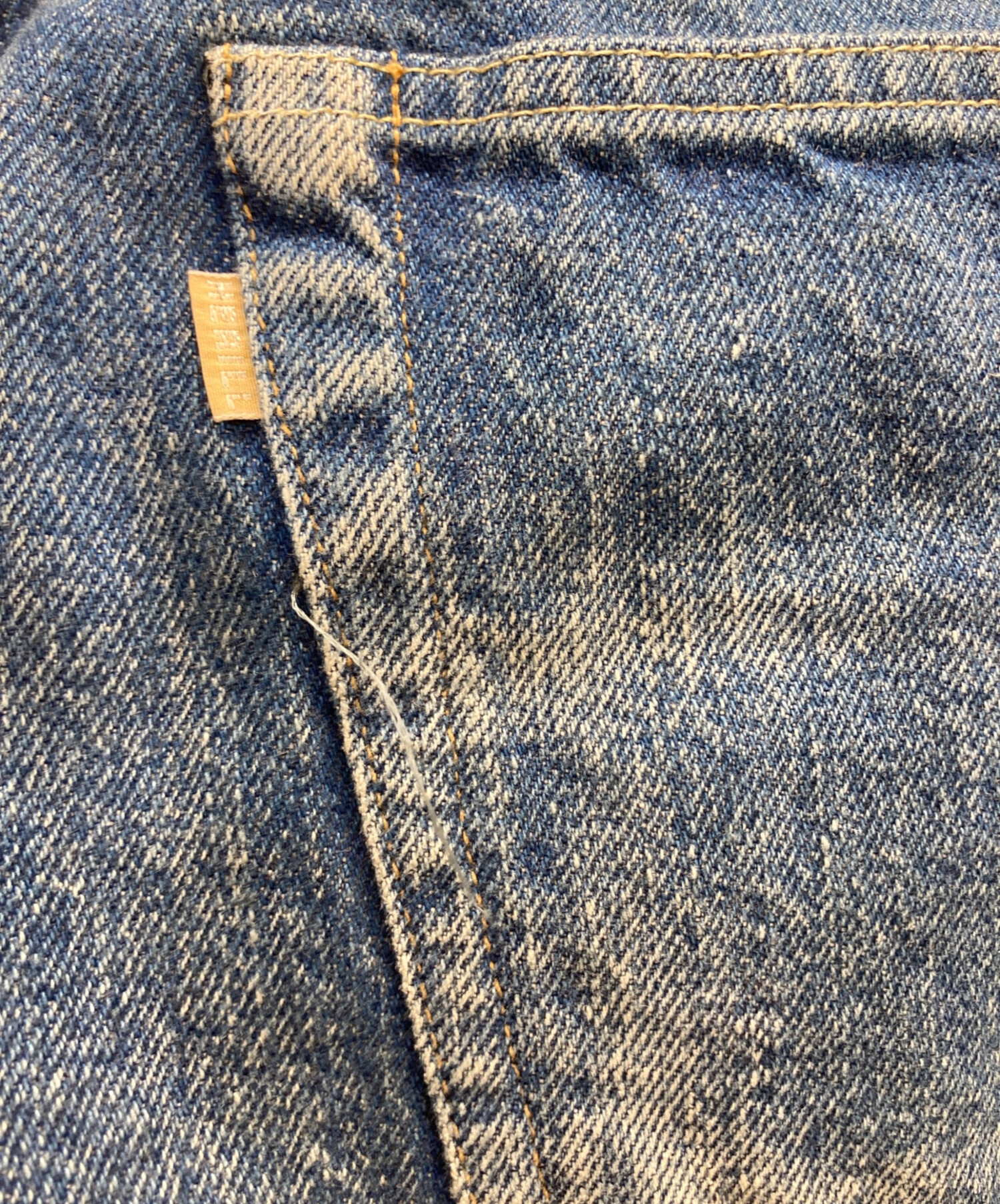 中古・古着通販】HERILL (ヘリル) デニムパンツ ブルー サイズ:2