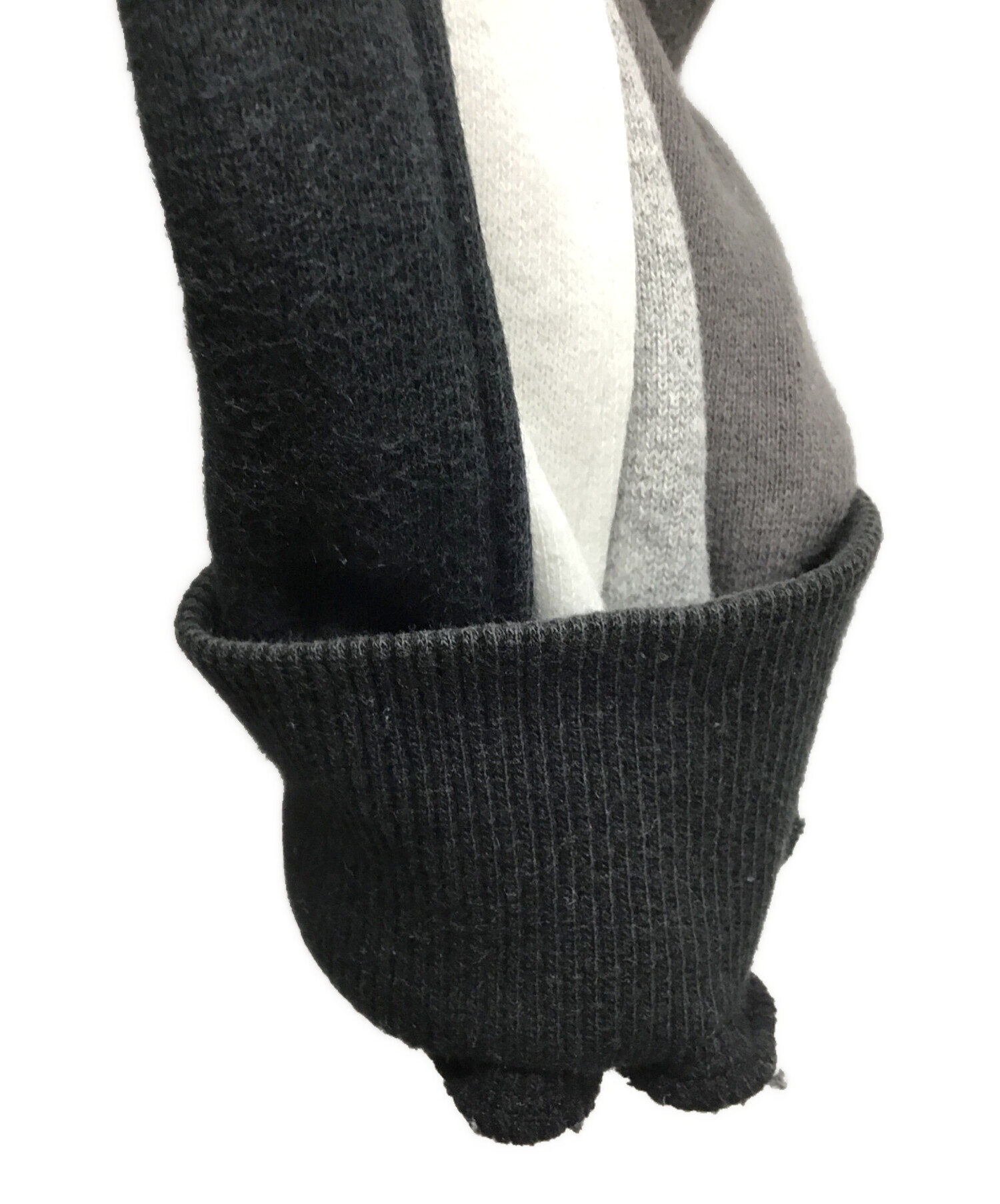 中古・古着通販】adidas (アディダス) ハーフジップスウェット グレー