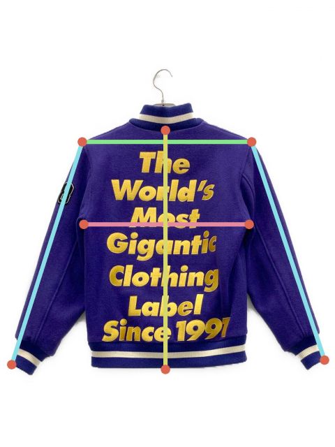 中古・古着通販】X-LARGE (エクストララージ) ウールスタジャン