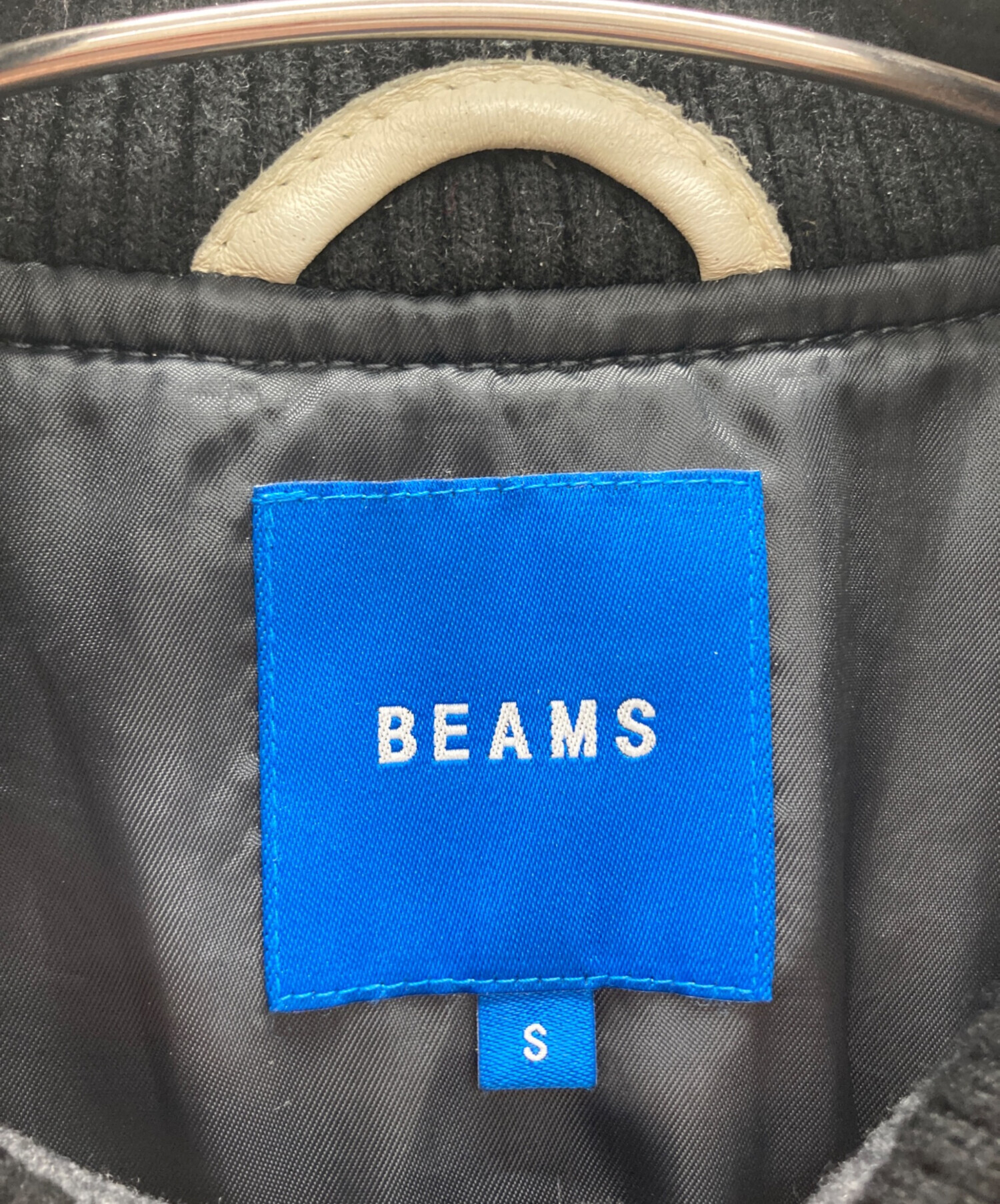 中古・古着通販】BEAMS (ビームス) スタジャン グレー サイズ:S 