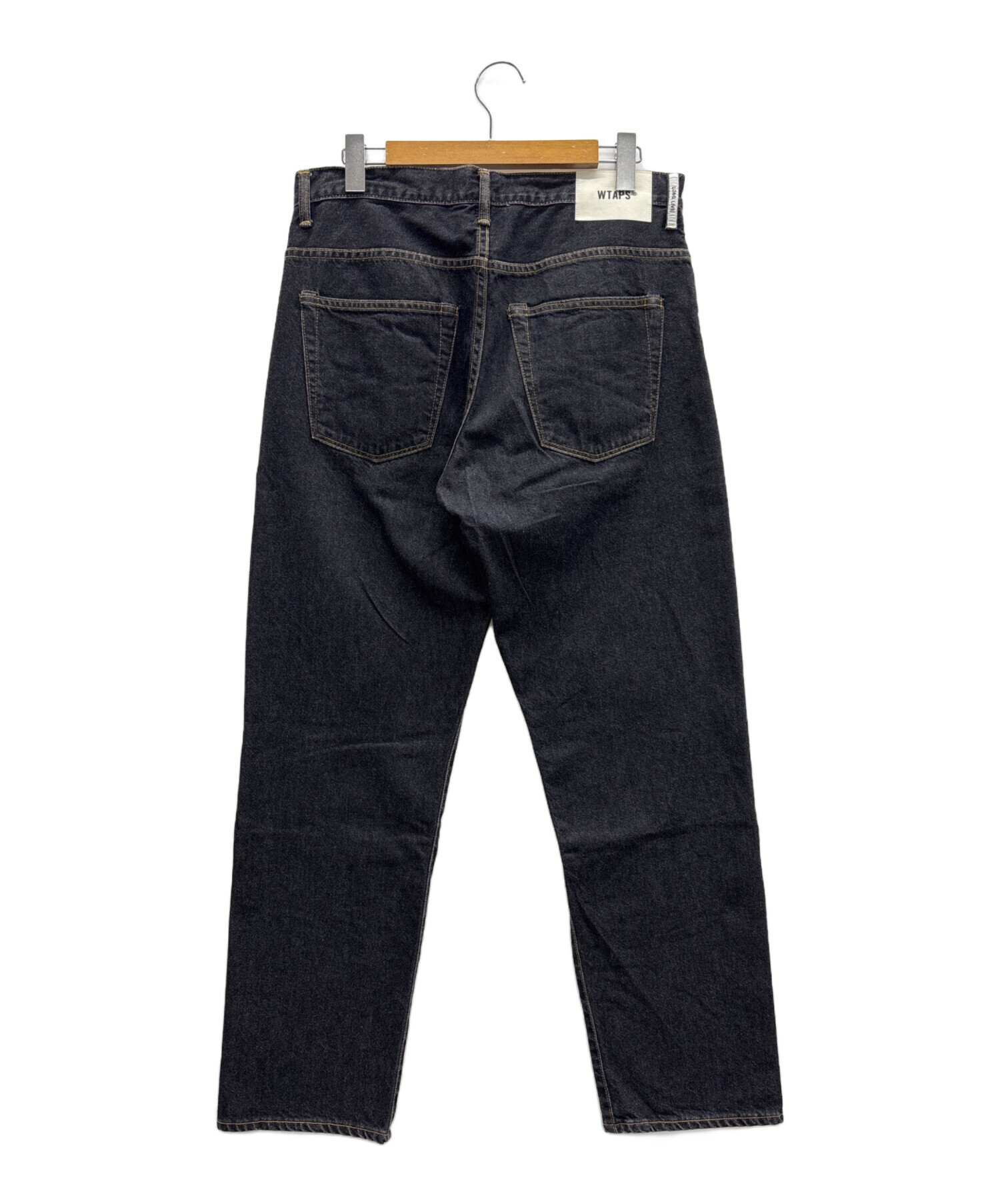 中古・古着通販】WTAPS (ダブルタップス) ジーンズ ブラック サイズ:03