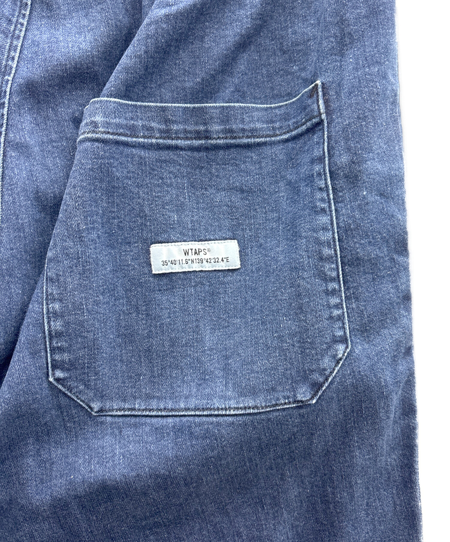 中古・古着通販】WTAPS (ダブルタップス) デニムイージートラウザー 