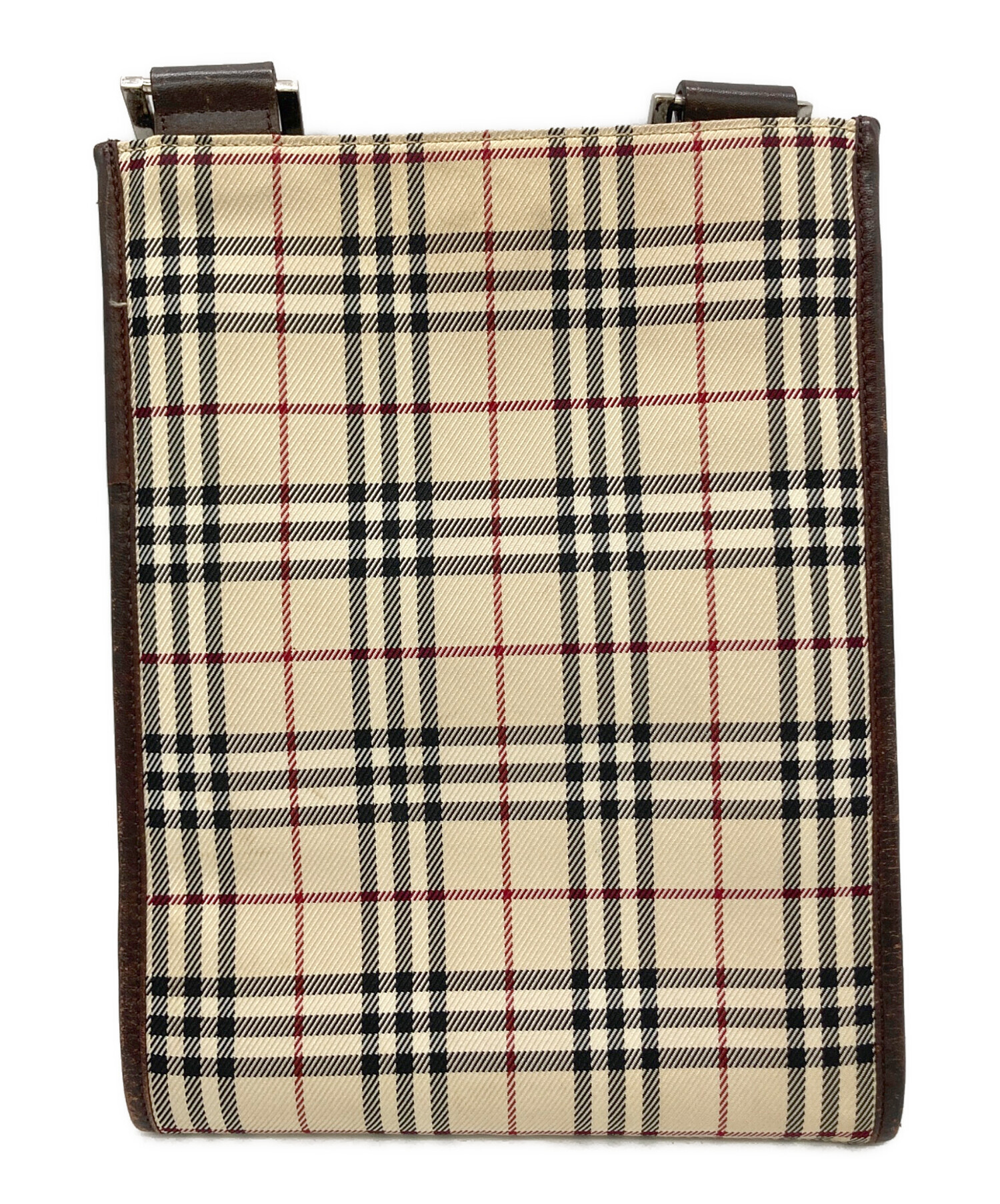 中古・古着通販】BURBERRY (バーバリー) ショルダーバッグ アイボリー 