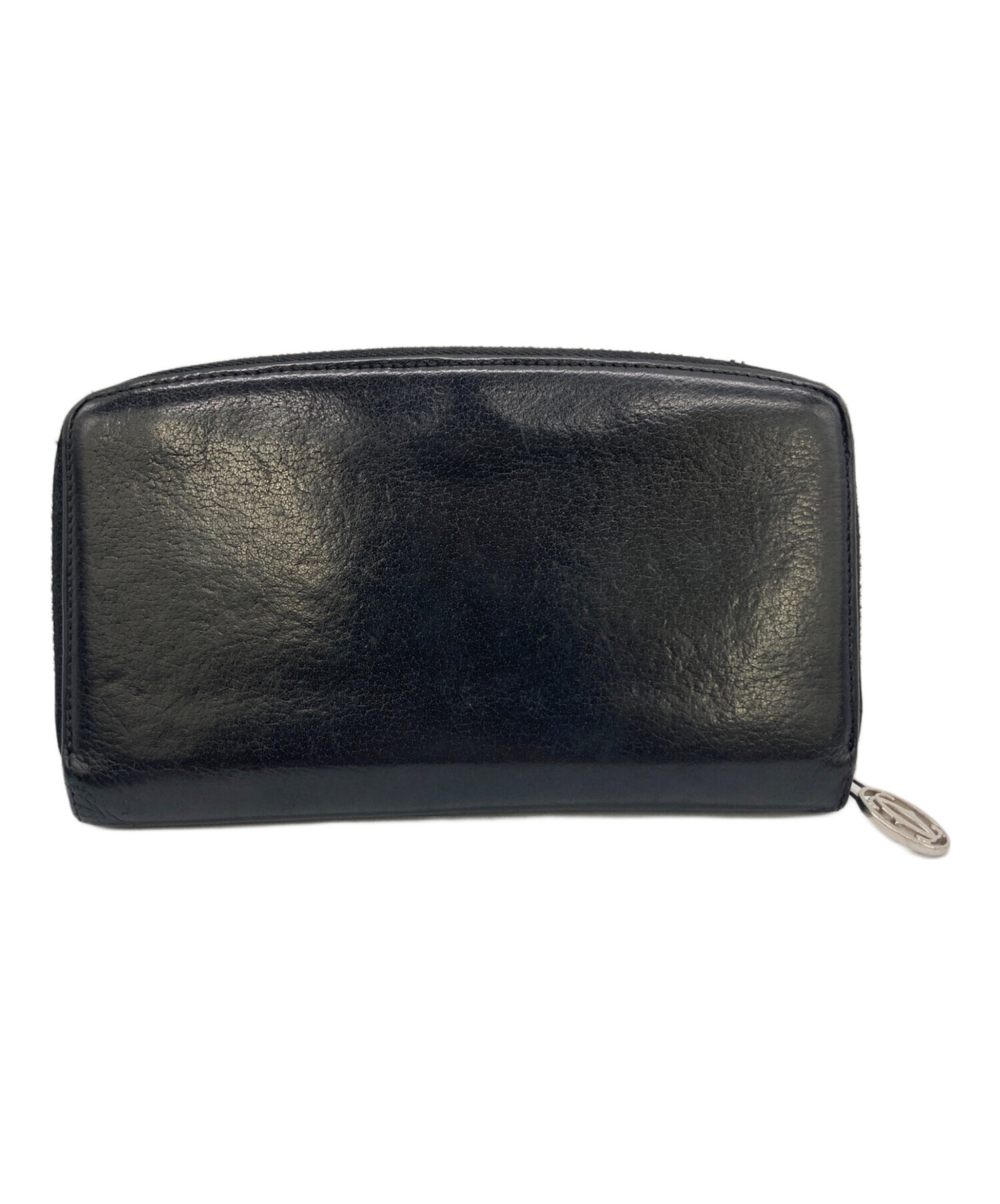 中古・古着通販】Cartier (カルティエ) 長財布 ブラック｜ブランド  