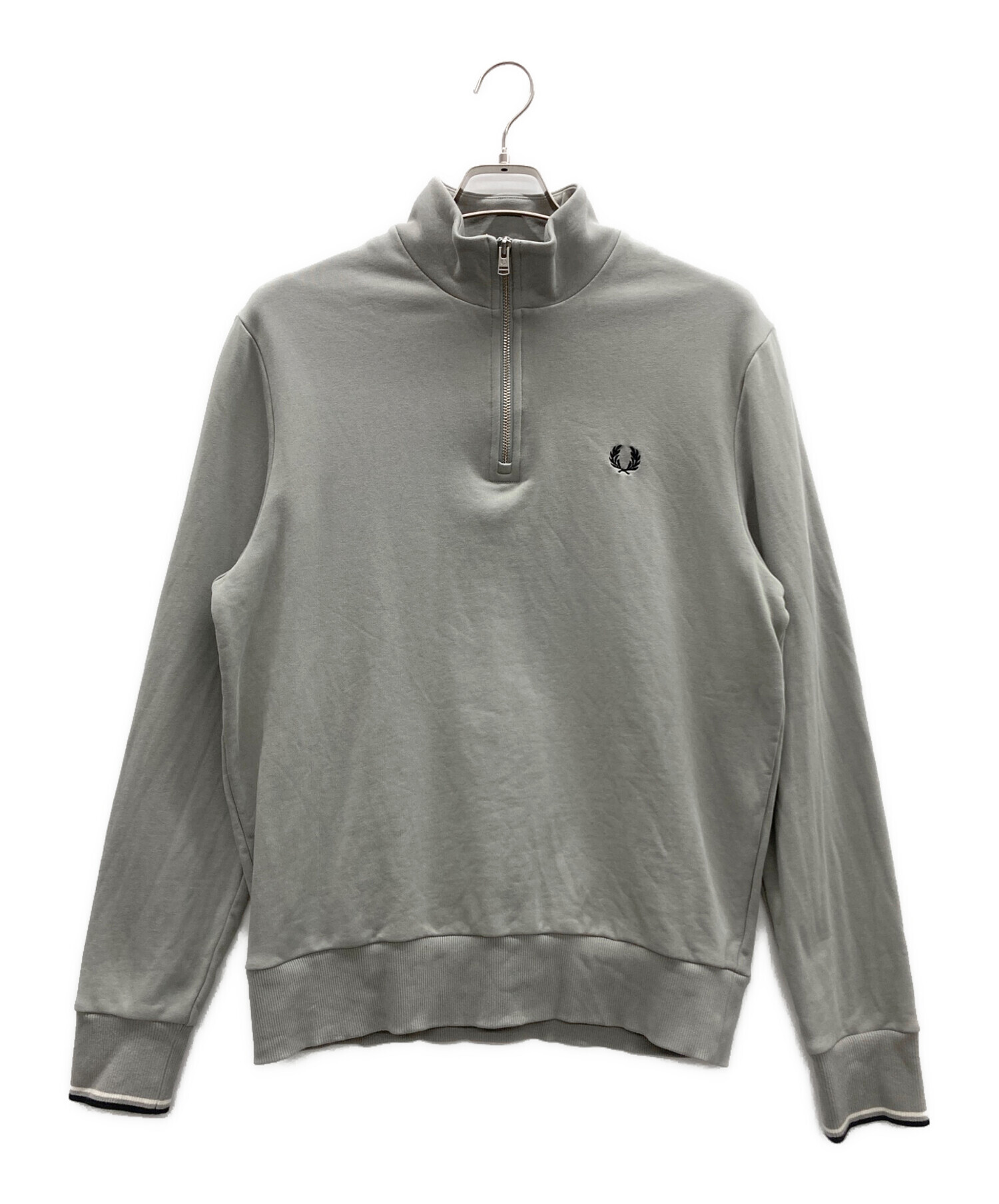 中古・古着通販】FRED PERRY (フレッドペリー) ハーフジップスウェット 