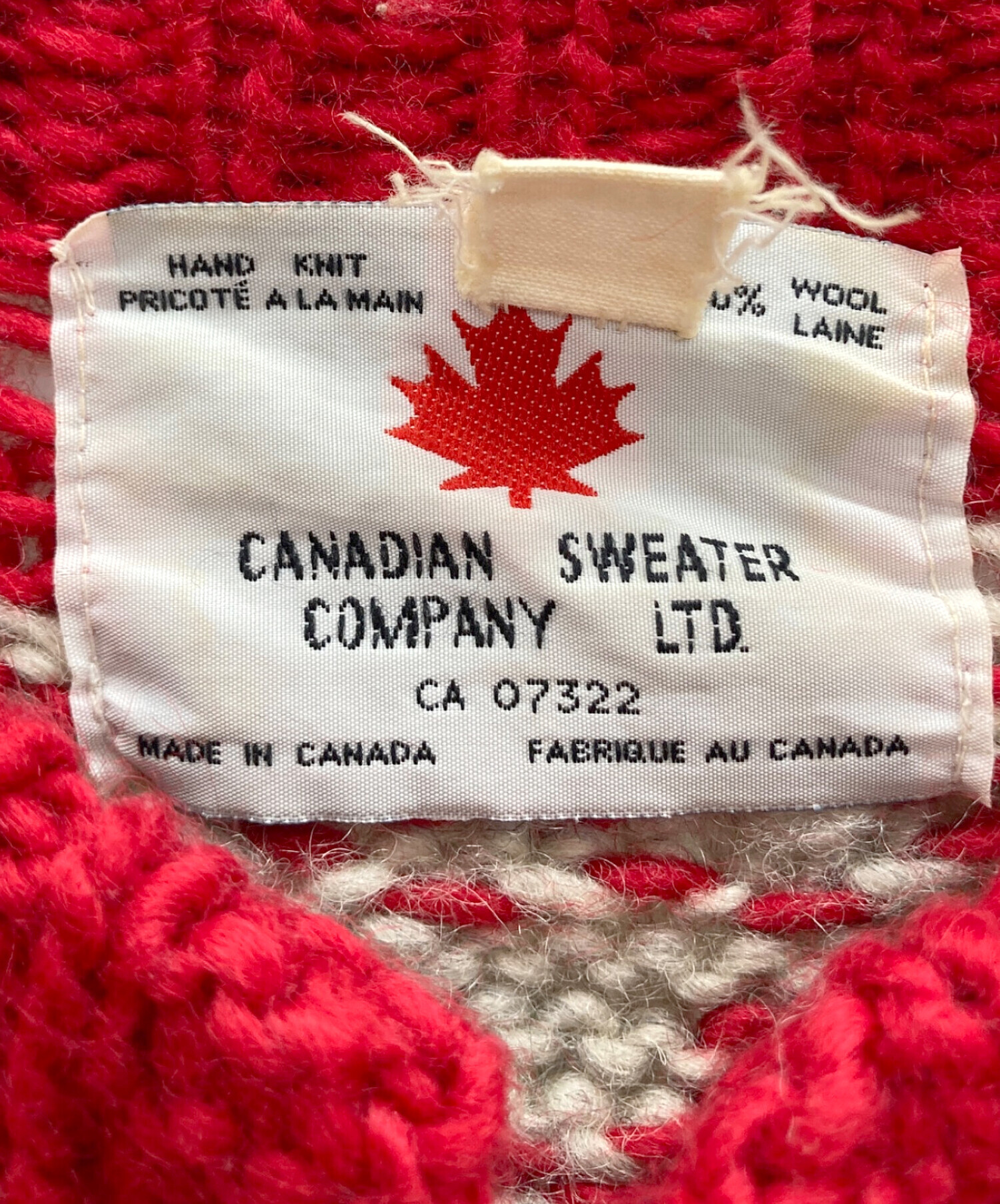 中古・古着通販】CANADIAN SWEATER (カナディアンセーター) ウール 