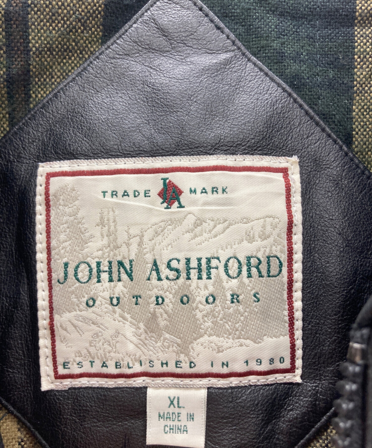 中古・古着通販】JOHN ASHFORD (ジョン アッシュフォード) レザー