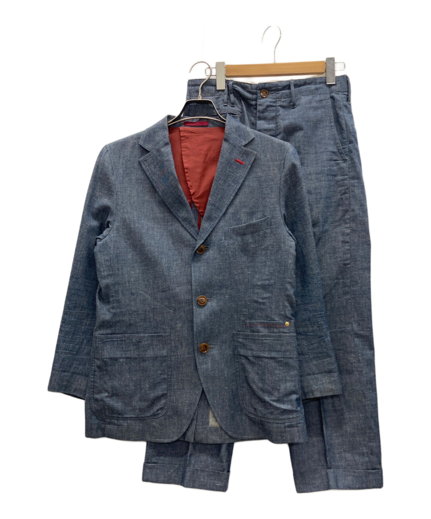中古・古着通販】anachronorm (アナクロノーム) セットアップ ブルー 