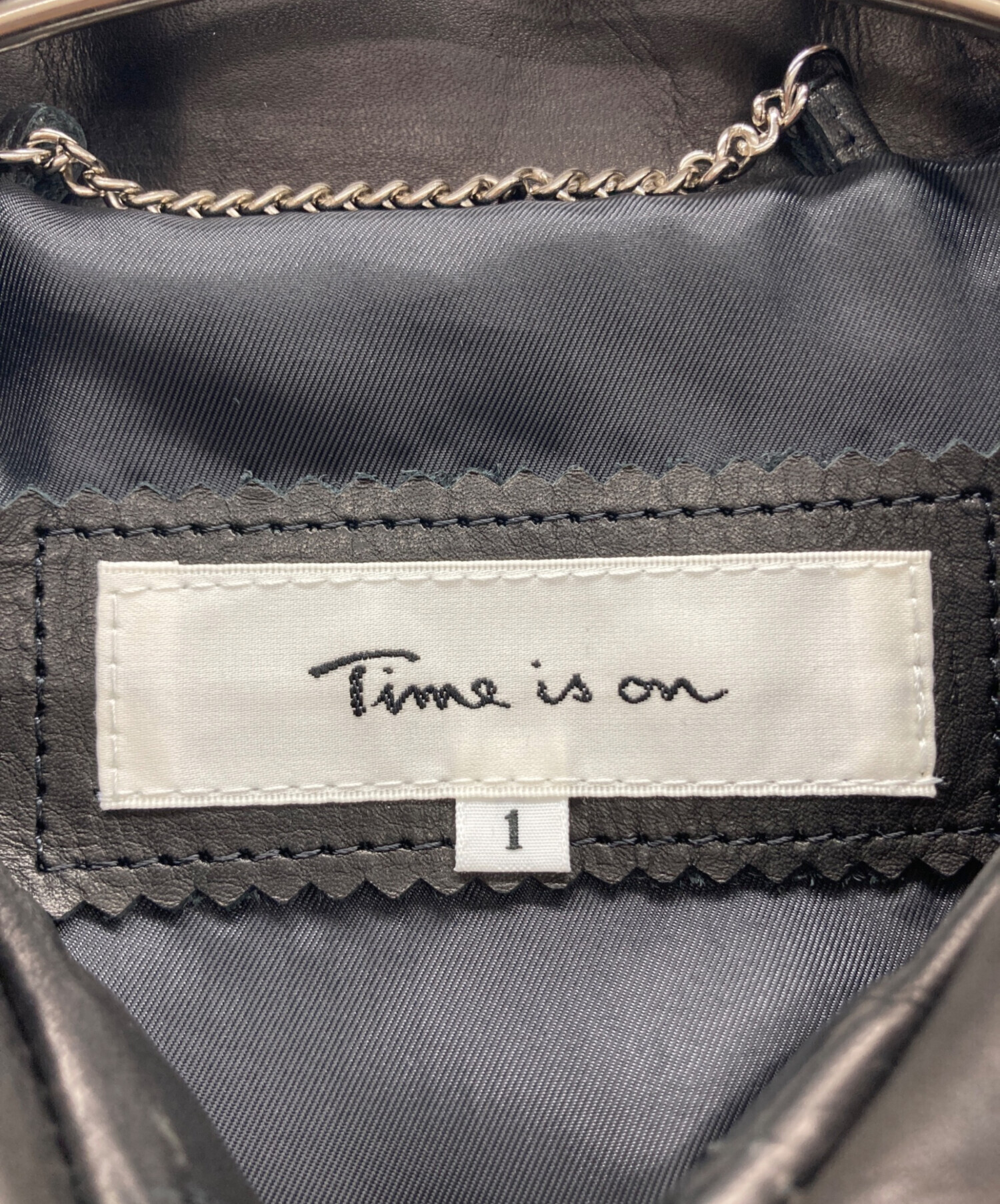 中古・古着通販】Time is on (タイムイズオン) レザージャケット