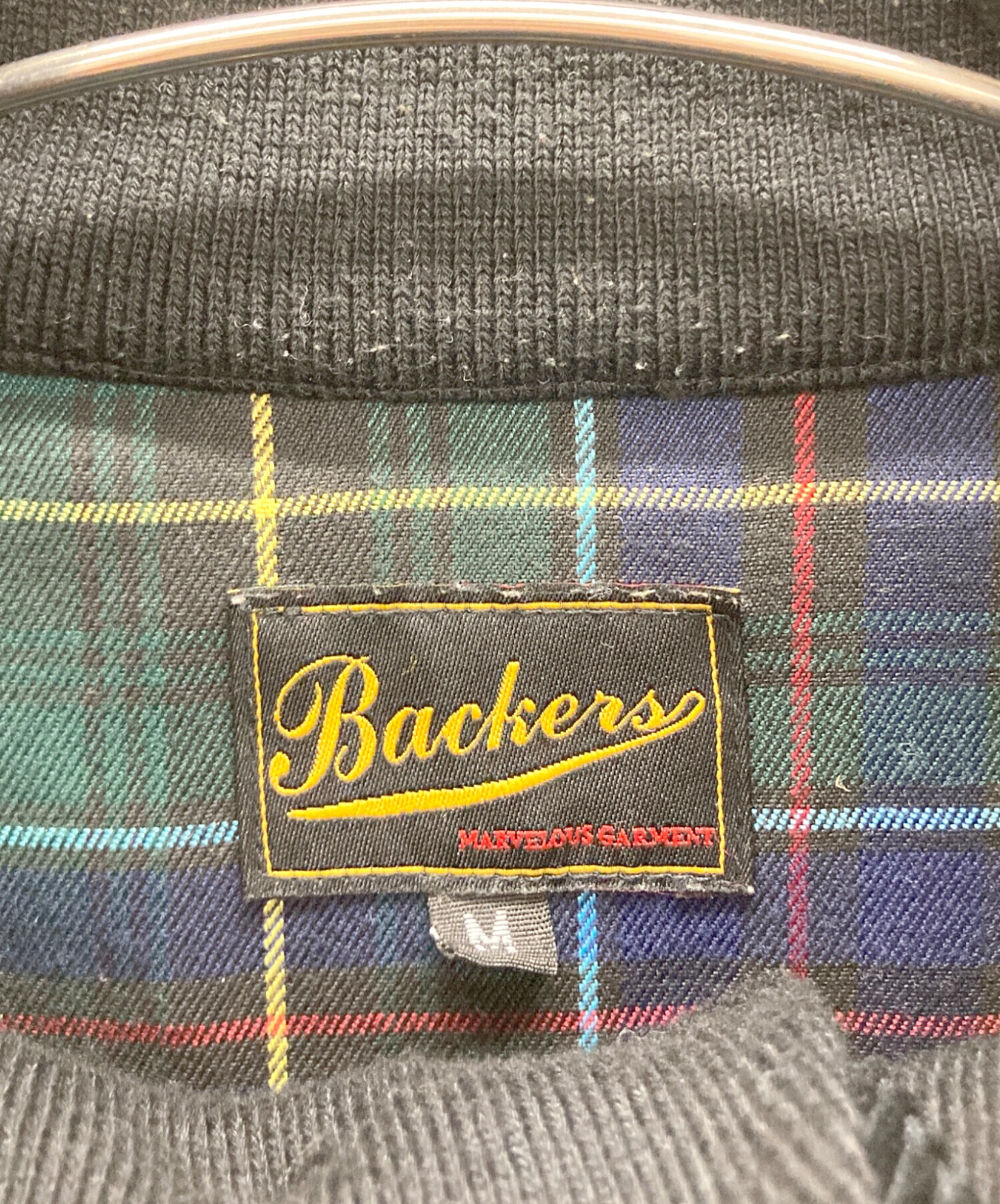 中古・古着通販】BACKERS (バッカーズ) コーデュロイブルゾン ブラック