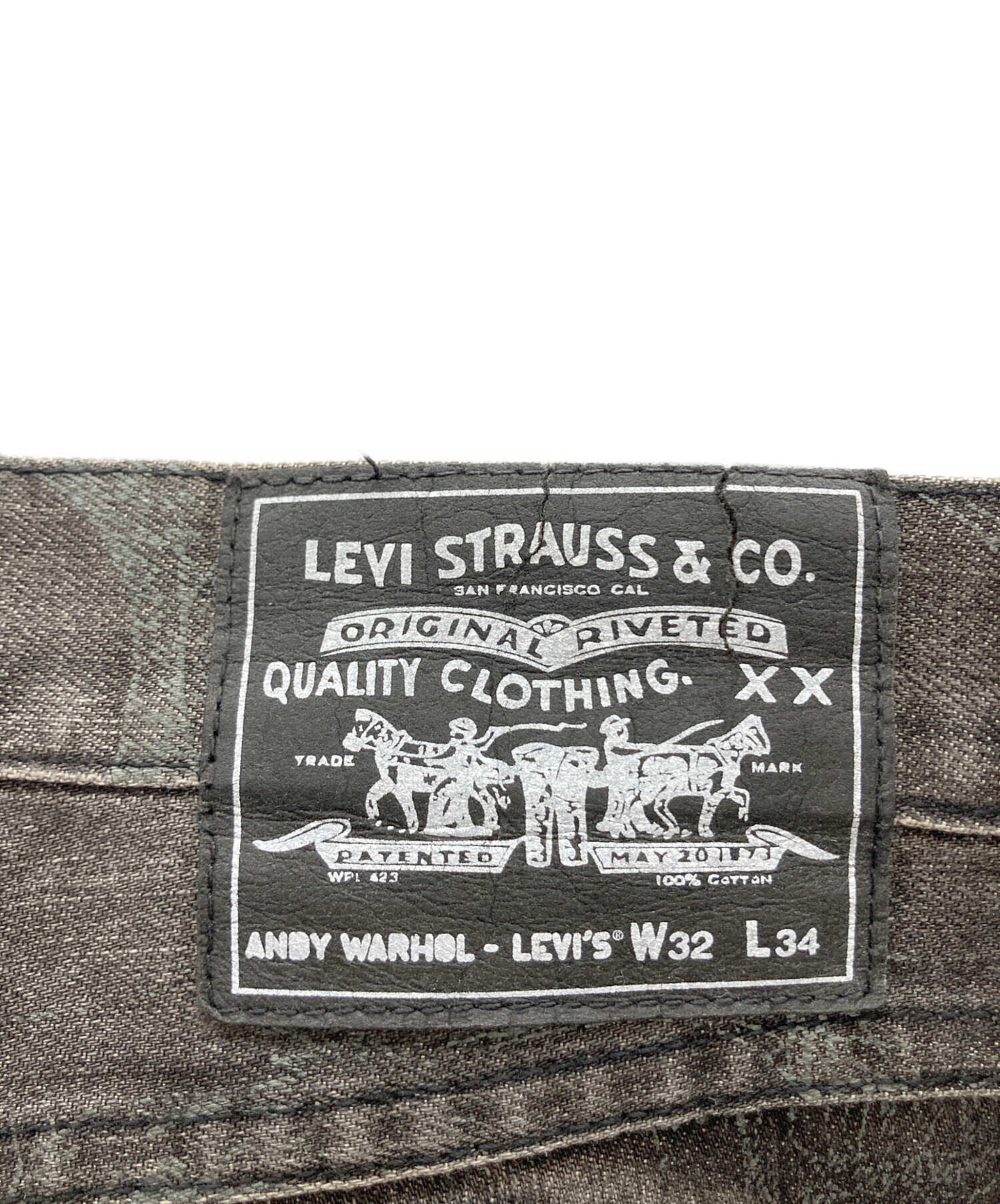 中古・古着通販】LEVI'S (リーバイス) ANDY WARHOL (アンディ