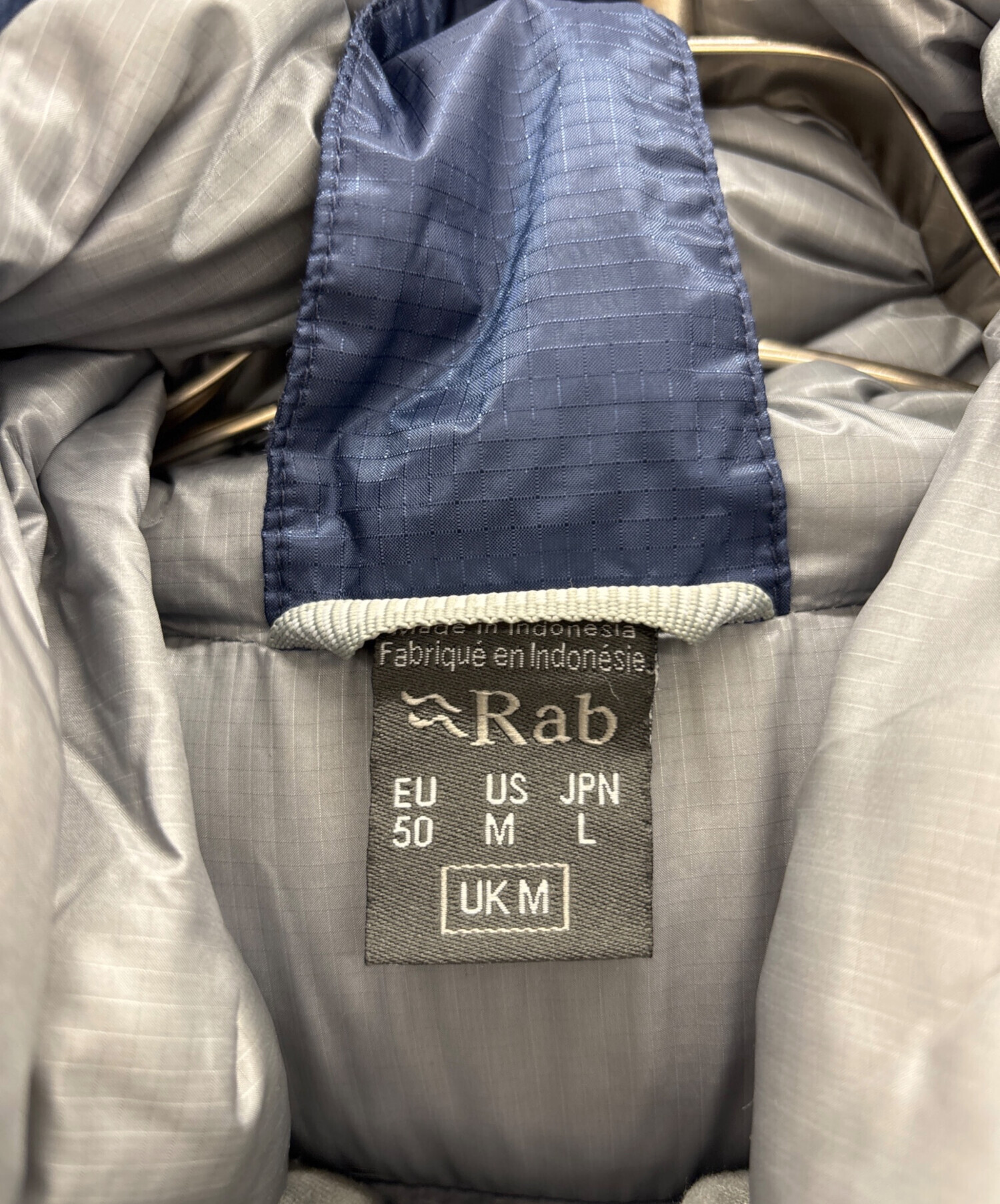 中古・古着通販】Rab (ラブ) ダウンジャケット ネイビー サイズ:L 