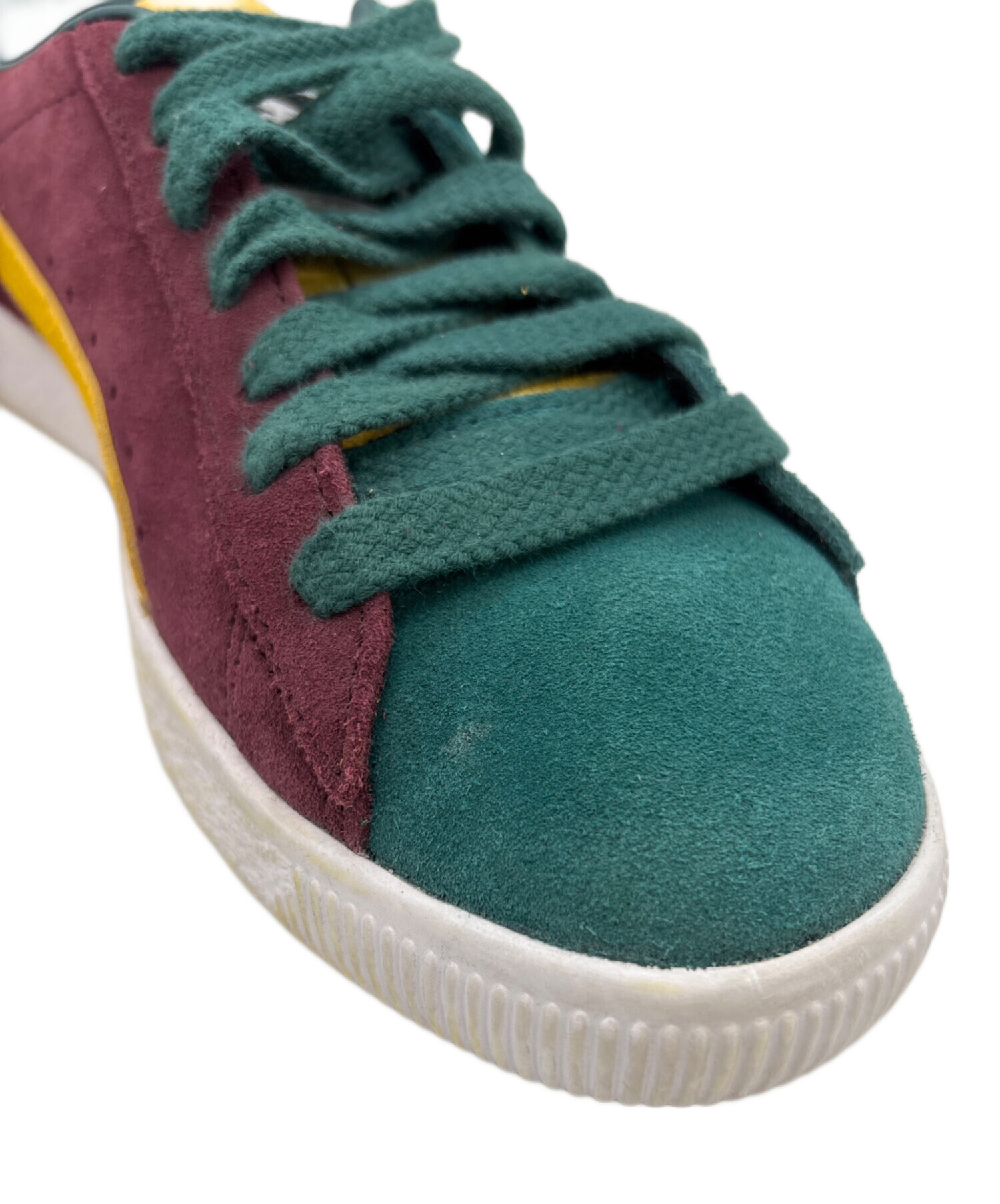 中古・古着通販】PUMA (プーマ) SUEDE VTG TEAMS グリーンパープル 