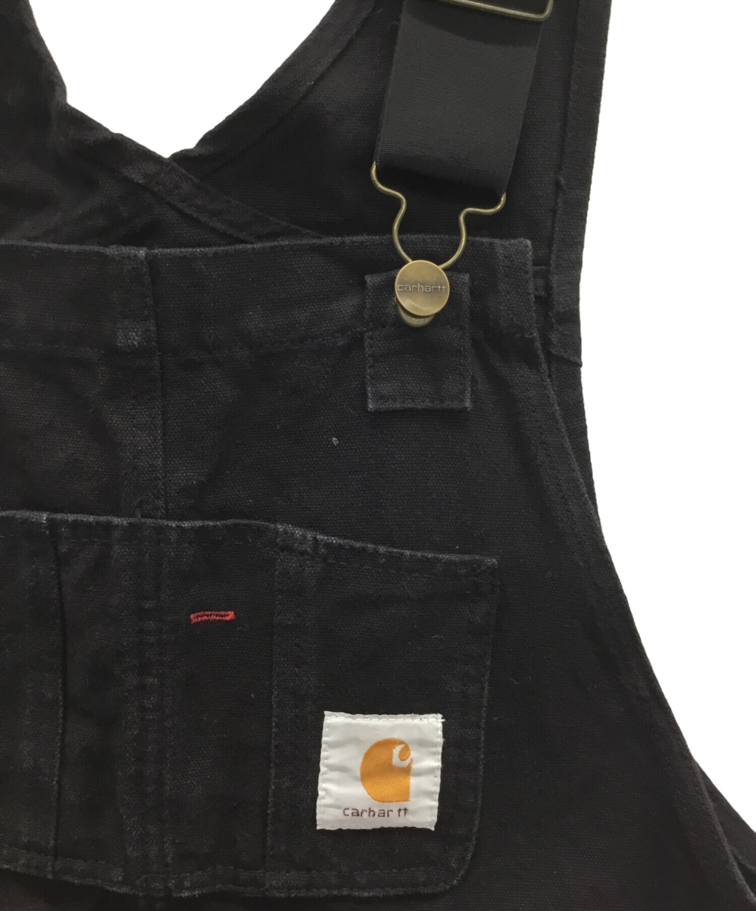 中古・古着通販】CarHartt (カーハート) オーバーオール ブラック
