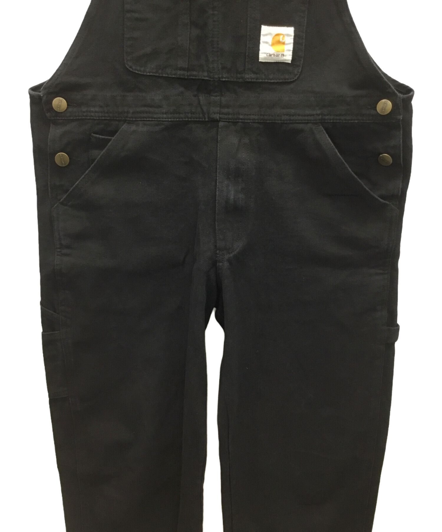 中古・古着通販】CarHartt (カーハート) オーバーオール ブラック