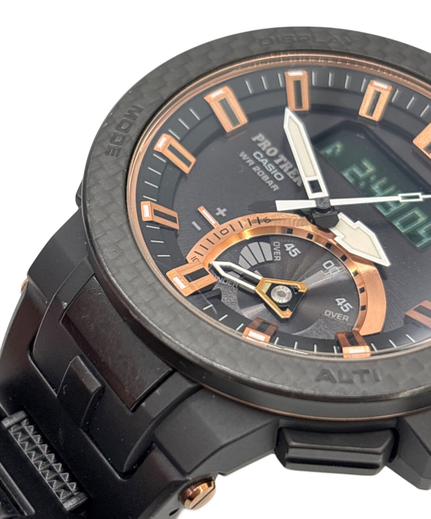 中古・古着通販】CASIO (カシオ) PROTREK ブラック｜ブランド・古着