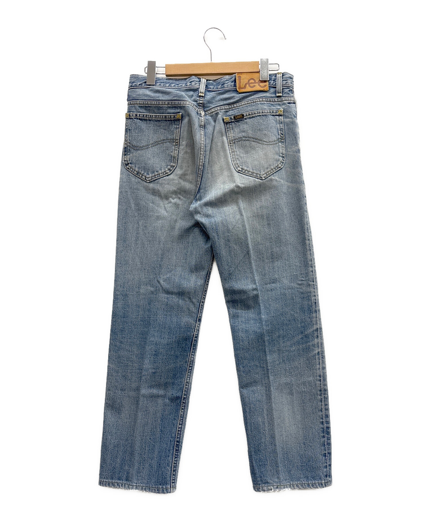 中古・古着通販】LEE (リー) ストレートデニムパンツ ブルー サイズ 