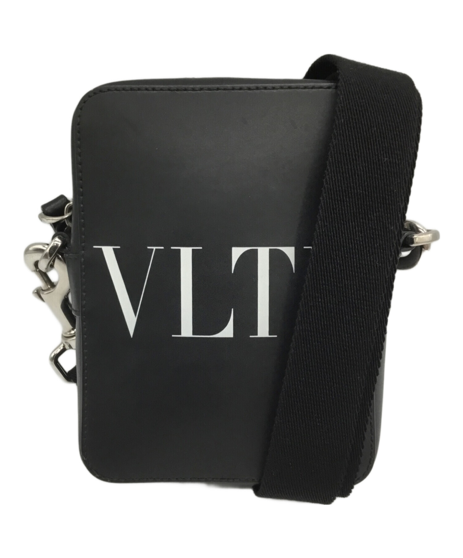 【未使用級】ヴァレンティノガラヴァーニ クロスボディ レザーブラック 中古・古着通販】VALENTINO GARAVANI (ヴァレンティノ・ガラヴァーニ