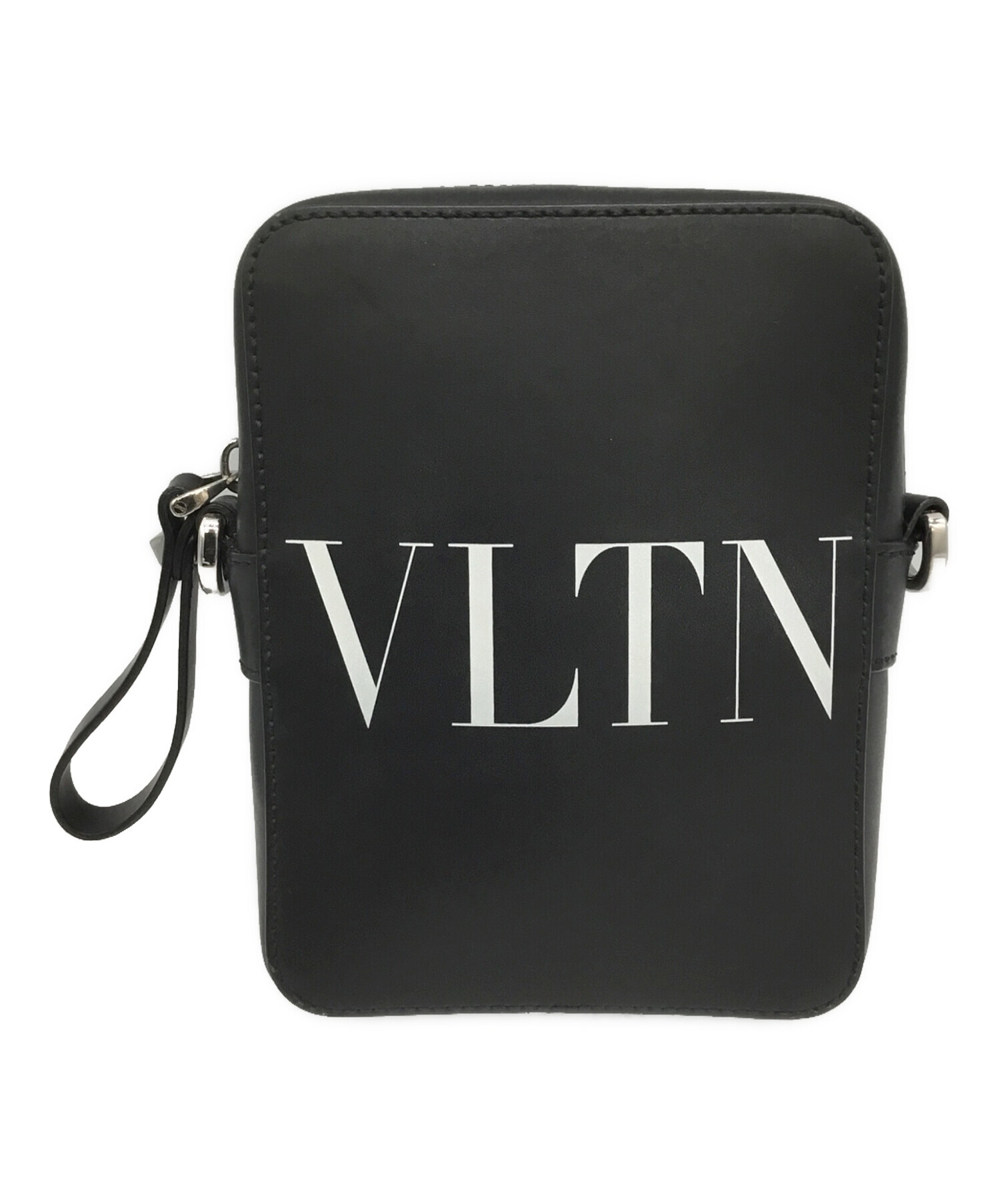 【未使用級】ヴァレンティノガラヴァーニ クロスボディ レザーブラック 未使用級】ヴァレンティノガラヴァーニ クロスボディ レザーブラック