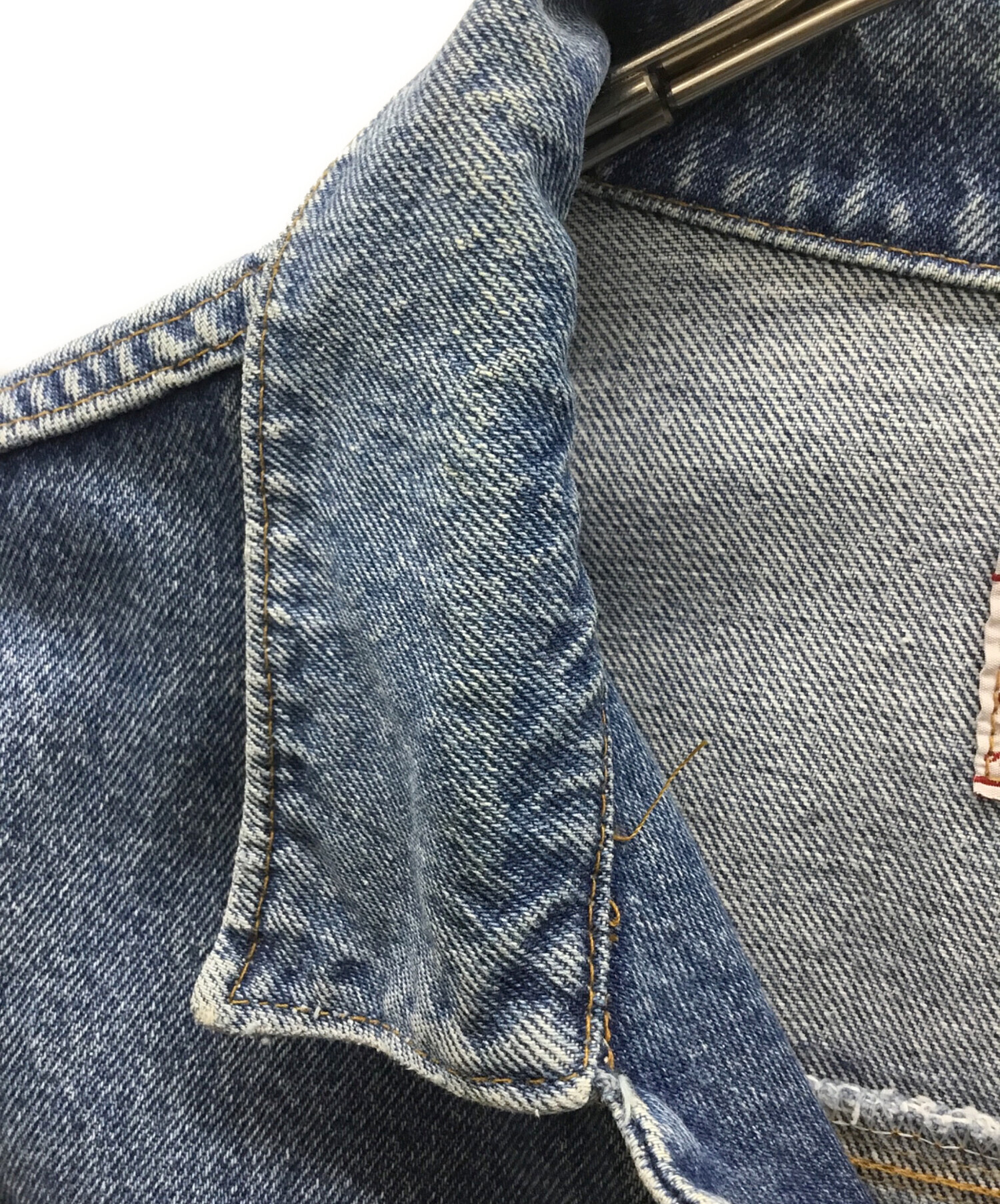中古・古着通販】RIFLE (ライフル) デニムジャケット ブルー サイズ:XL 