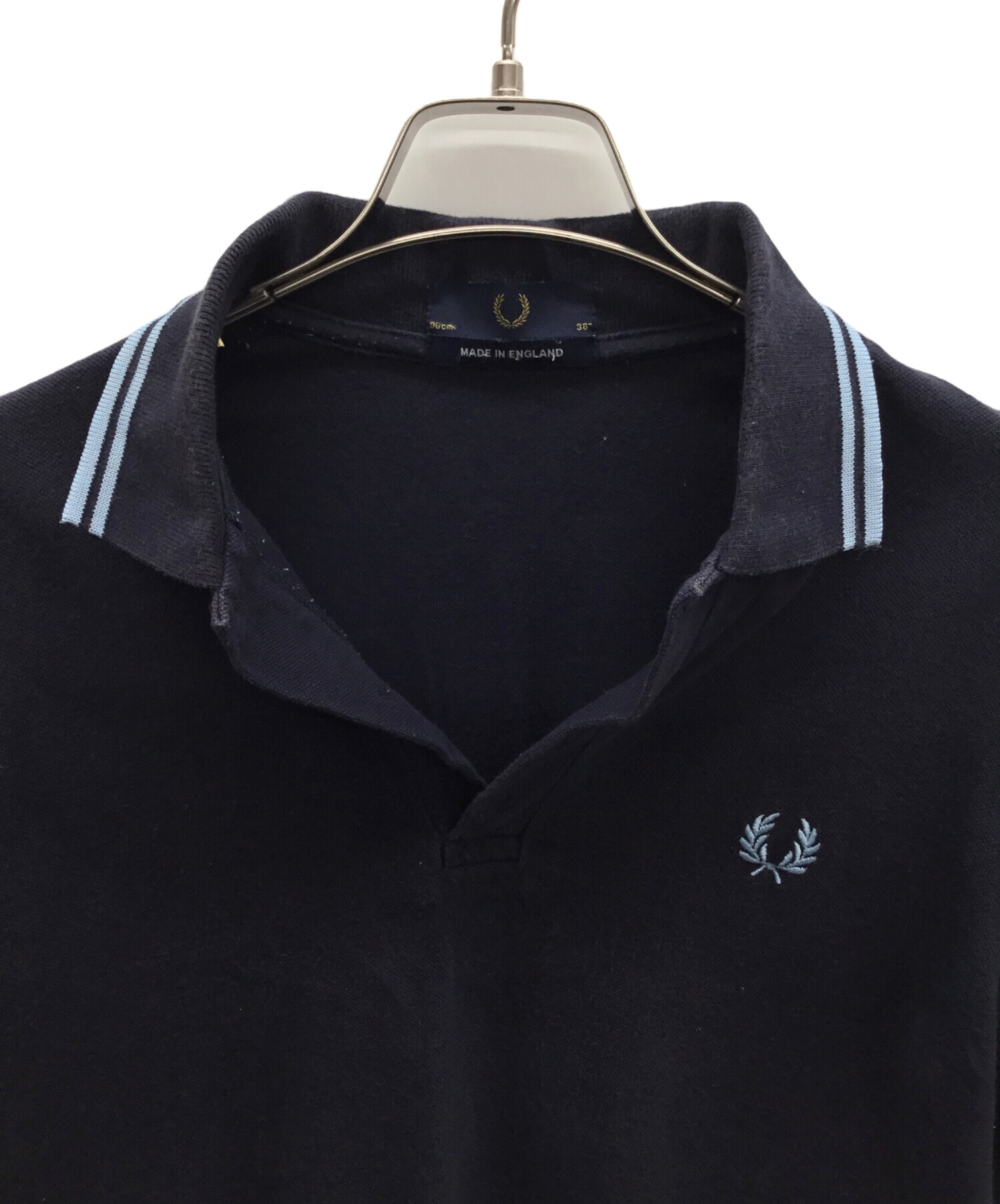 中古・古着通販】FRED PERRY (フレッドペリー) ポロシャツ ネイビー