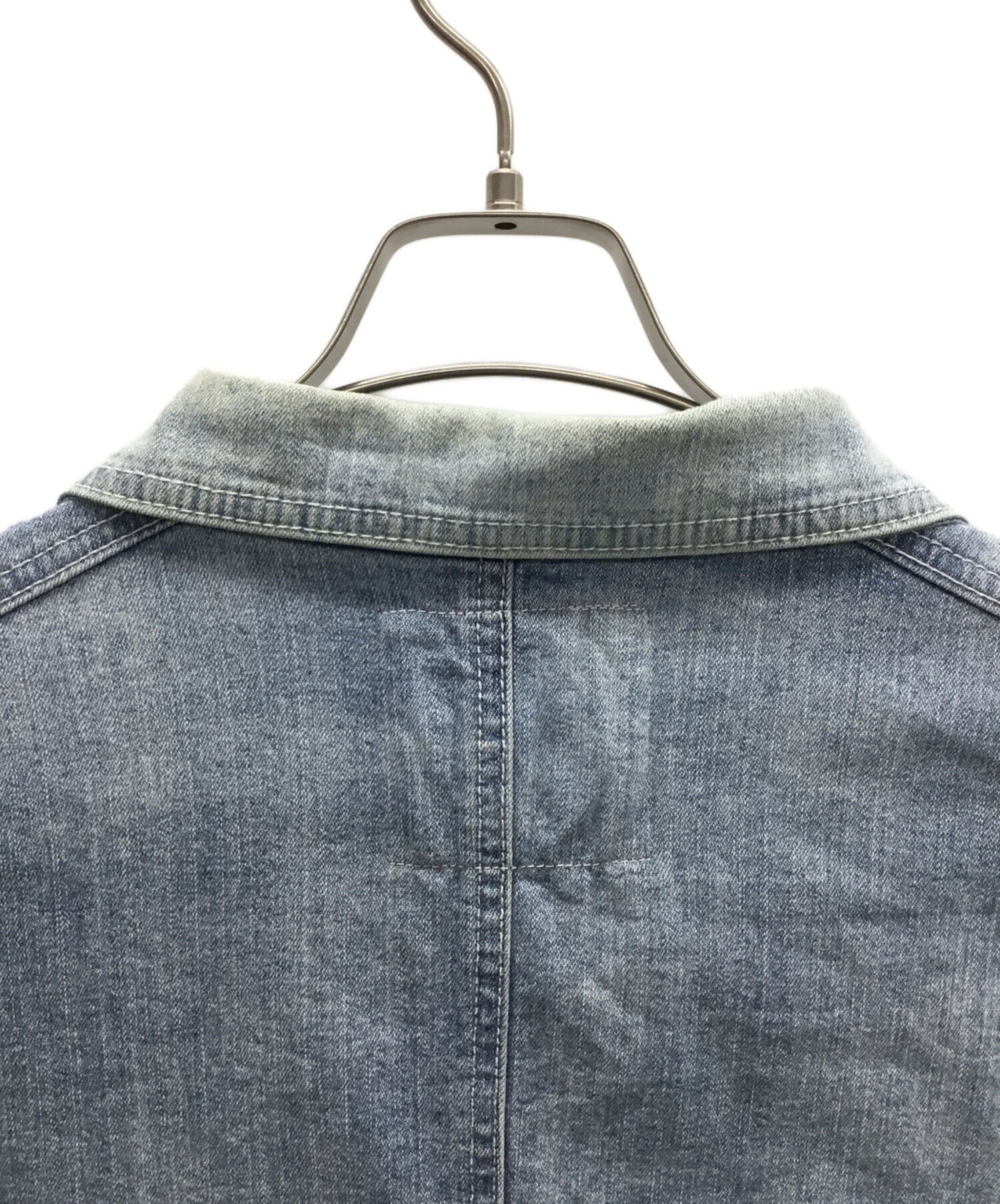中古・古着通販】Barassi (バラシ) デニムジャケット ブルー サイズ:48 