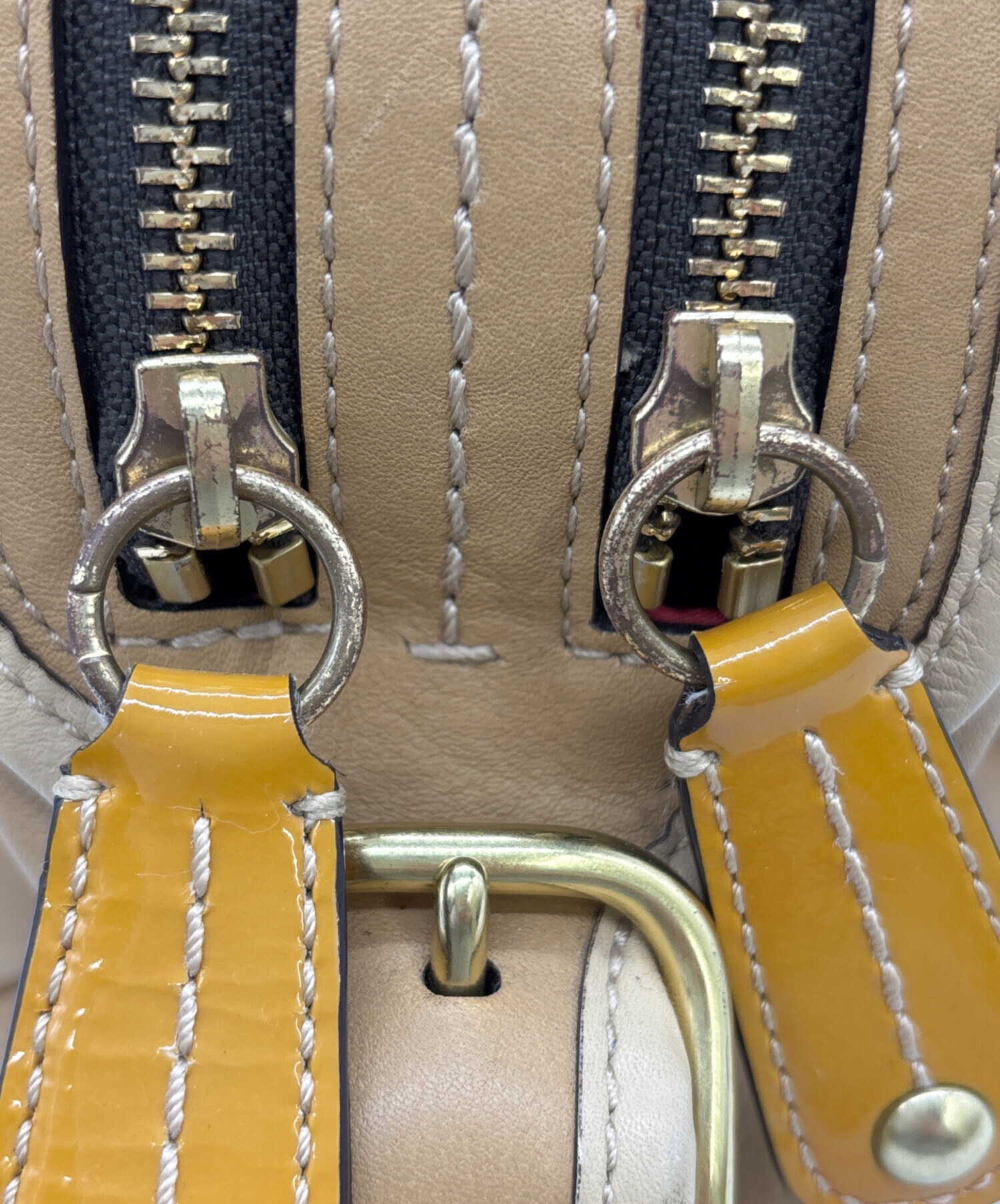 中古・古着通販】COACH (コーチ) ボストンバッグ ベージュ｜ブランド