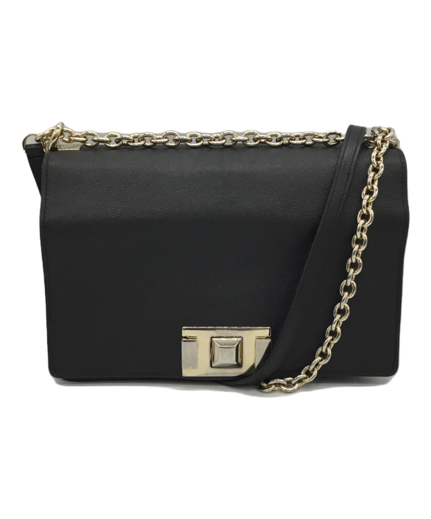 新品　未使用　FURLA フルラ　ショルダーバック 中古・古着通販】FURLA (フルラ) ショルダーバッグ ブラック｜ブランド