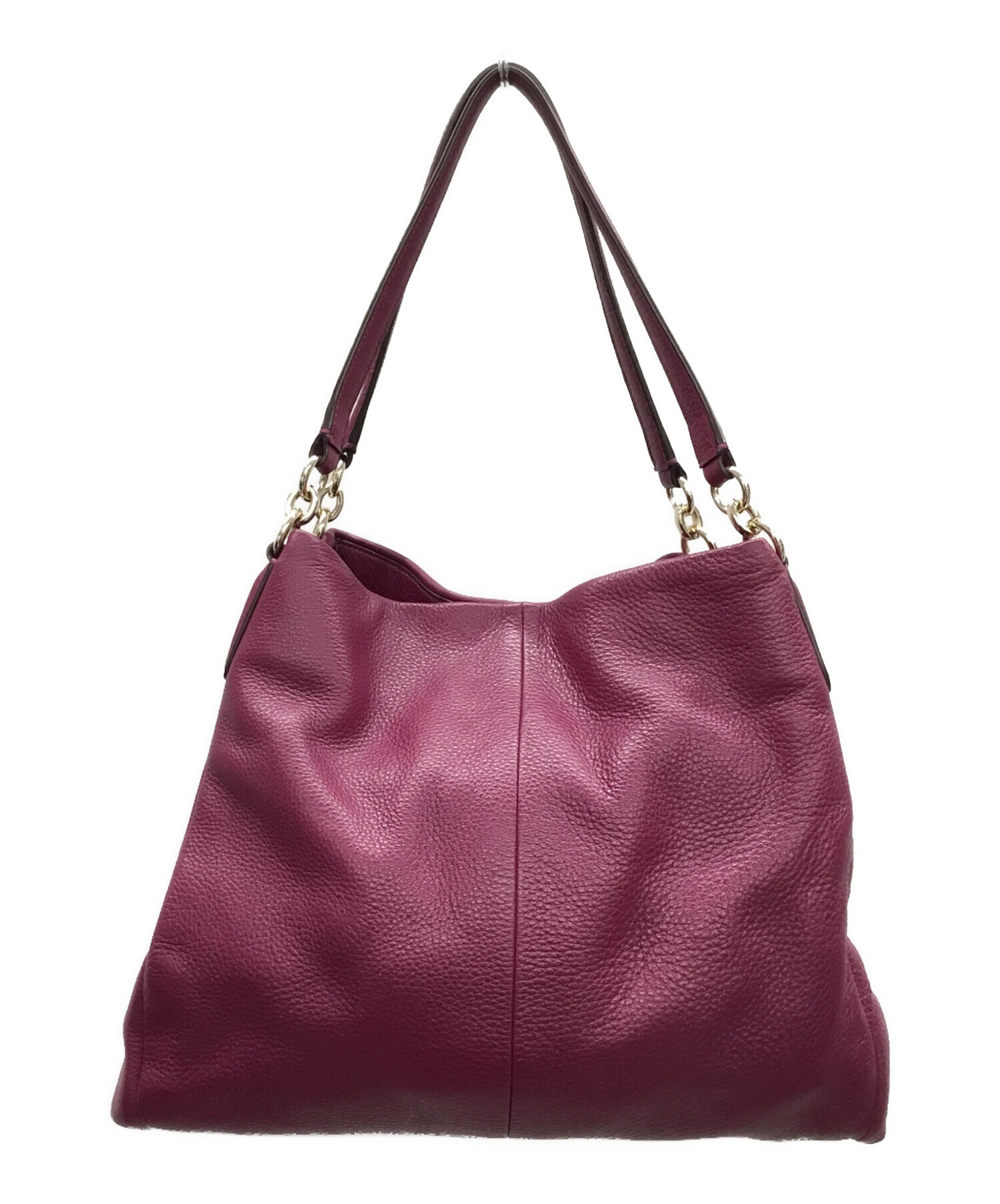 中古・古着通販】COACH (コーチ) ハンドバッグ パープル｜ブランド 