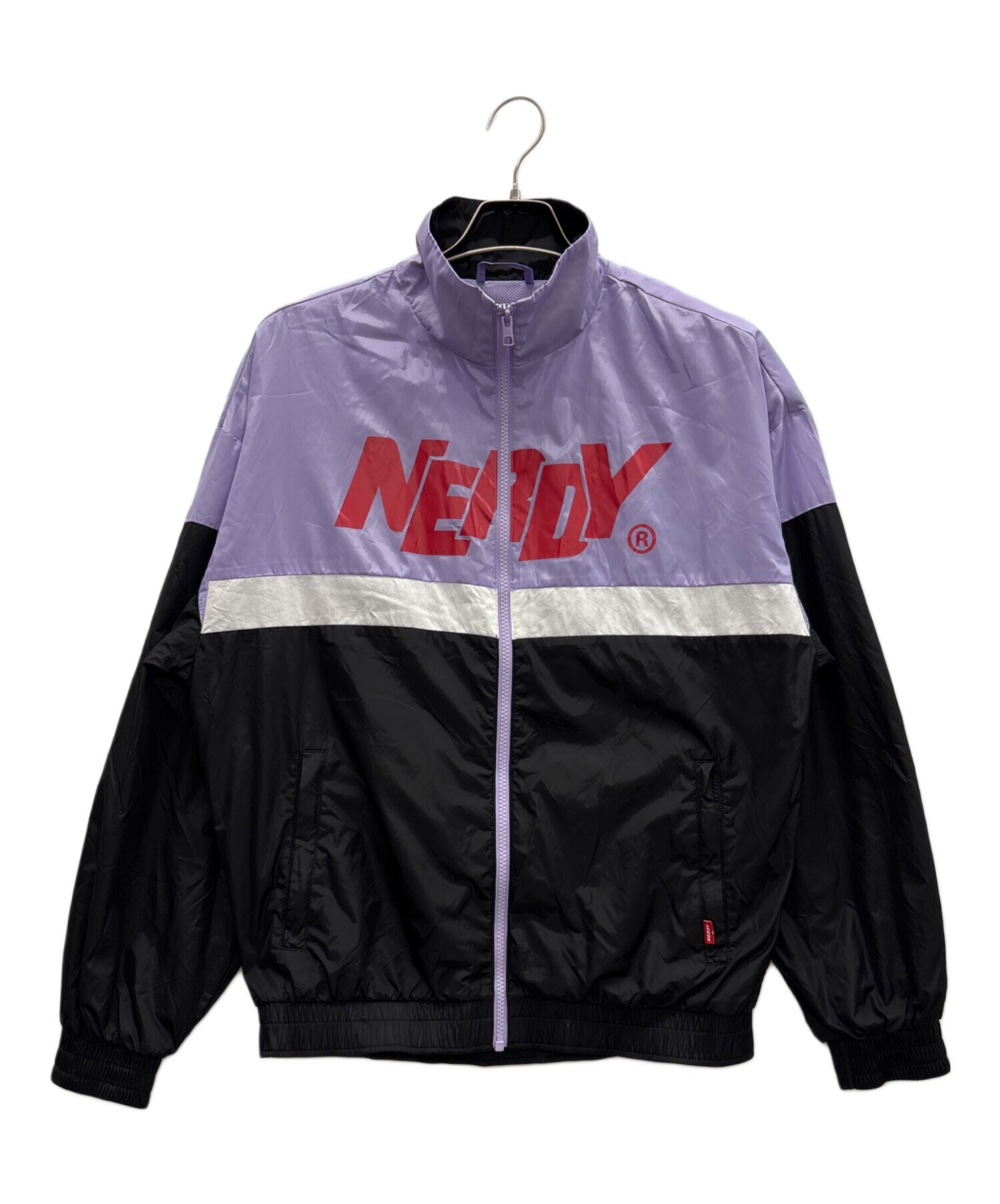 中古・古着通販】NERDY (ノルディ) ナイロンジャケット バイオレット