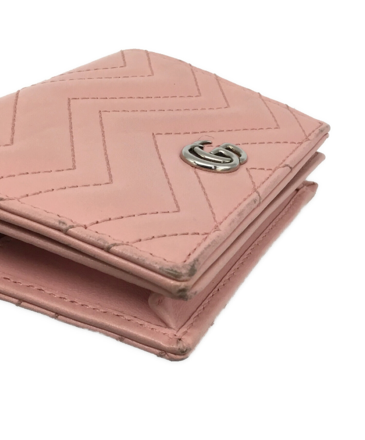 GUCCI ショルダーウォレット　新品・未使用・ピンク 中古・古着通販】GUCCI (グッチ) チェーンウォレット ピンク｜ブランド