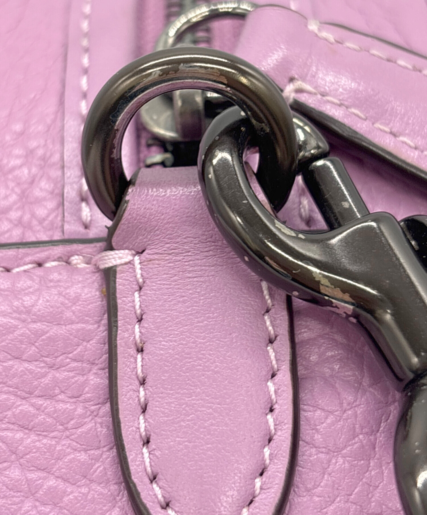 中古・古着通販】COACH (コーチ) ショルダーバッグ バイオレット 