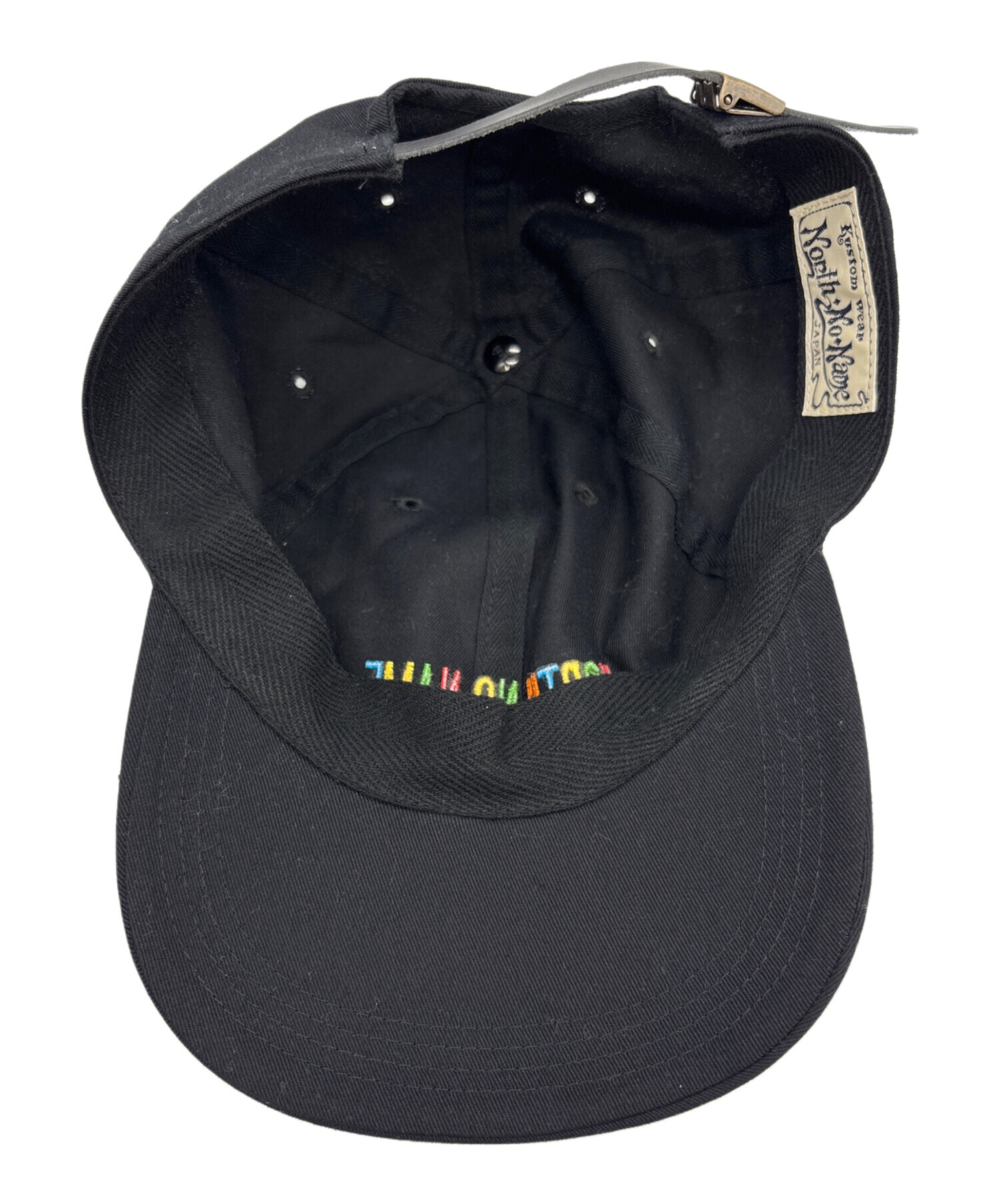 中古・古着通販】NORTH NO NAME (ノースノーネーム) キャップ ブラック