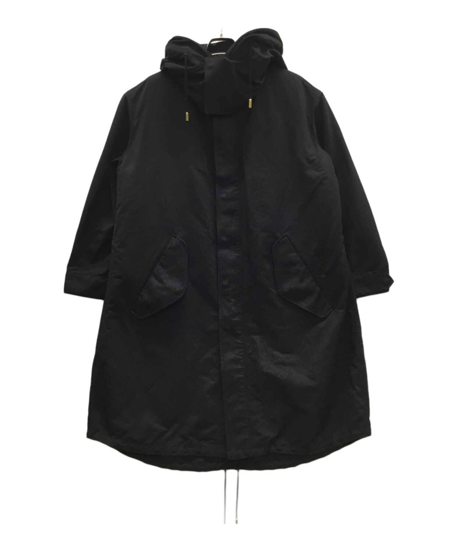 美品 THE RERASC ザリラクス ロングコート ライナー付き ブラック 中古・古着通販】THE RERACS (ザ リラクス) ライナー付コート ブラック