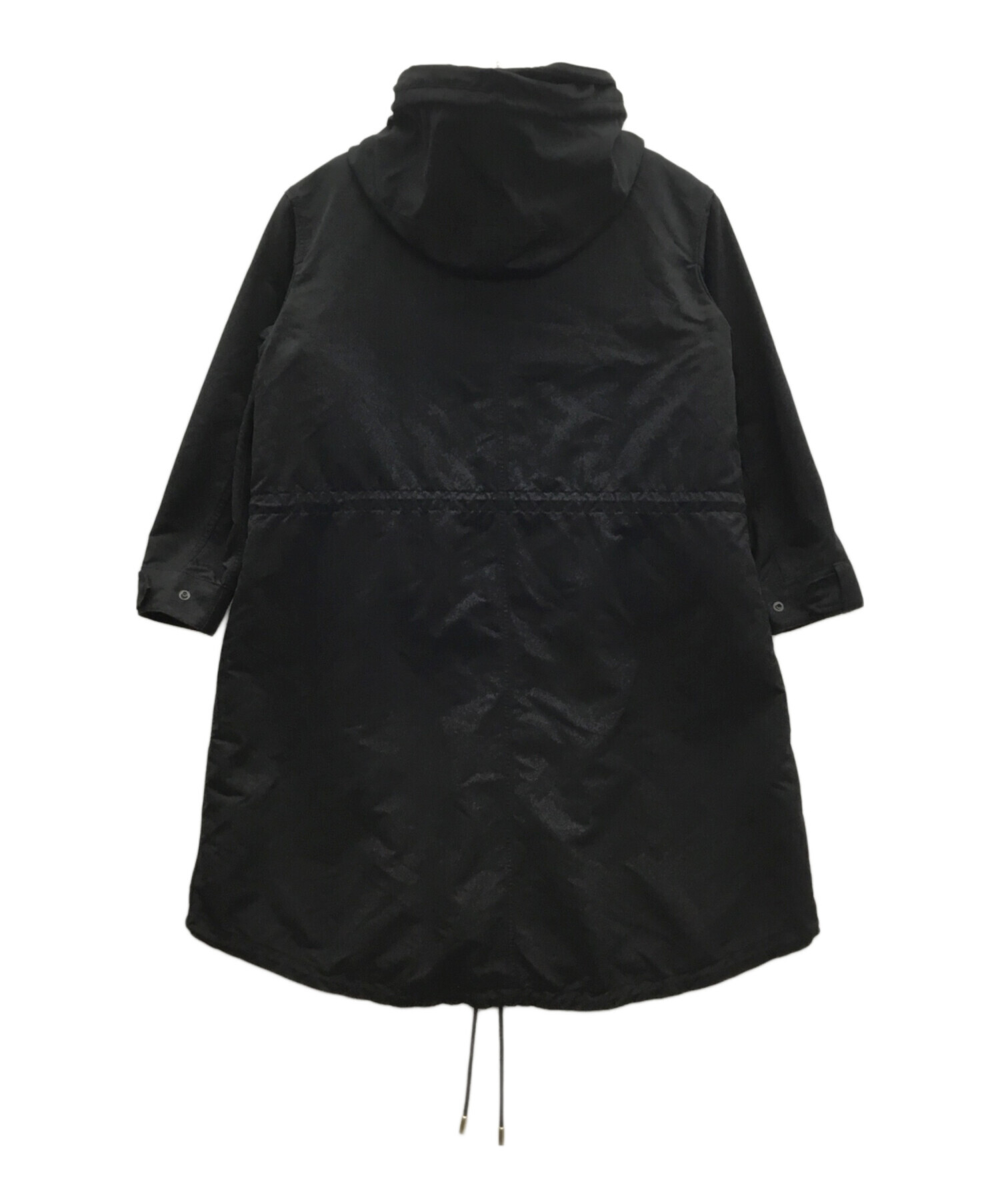 美品 THE RERASC ザリラクス ロングコート ライナー付き ブラック 中古・古着通販】THE RERACS (ザ リラクス) ライナー付コート ブラック