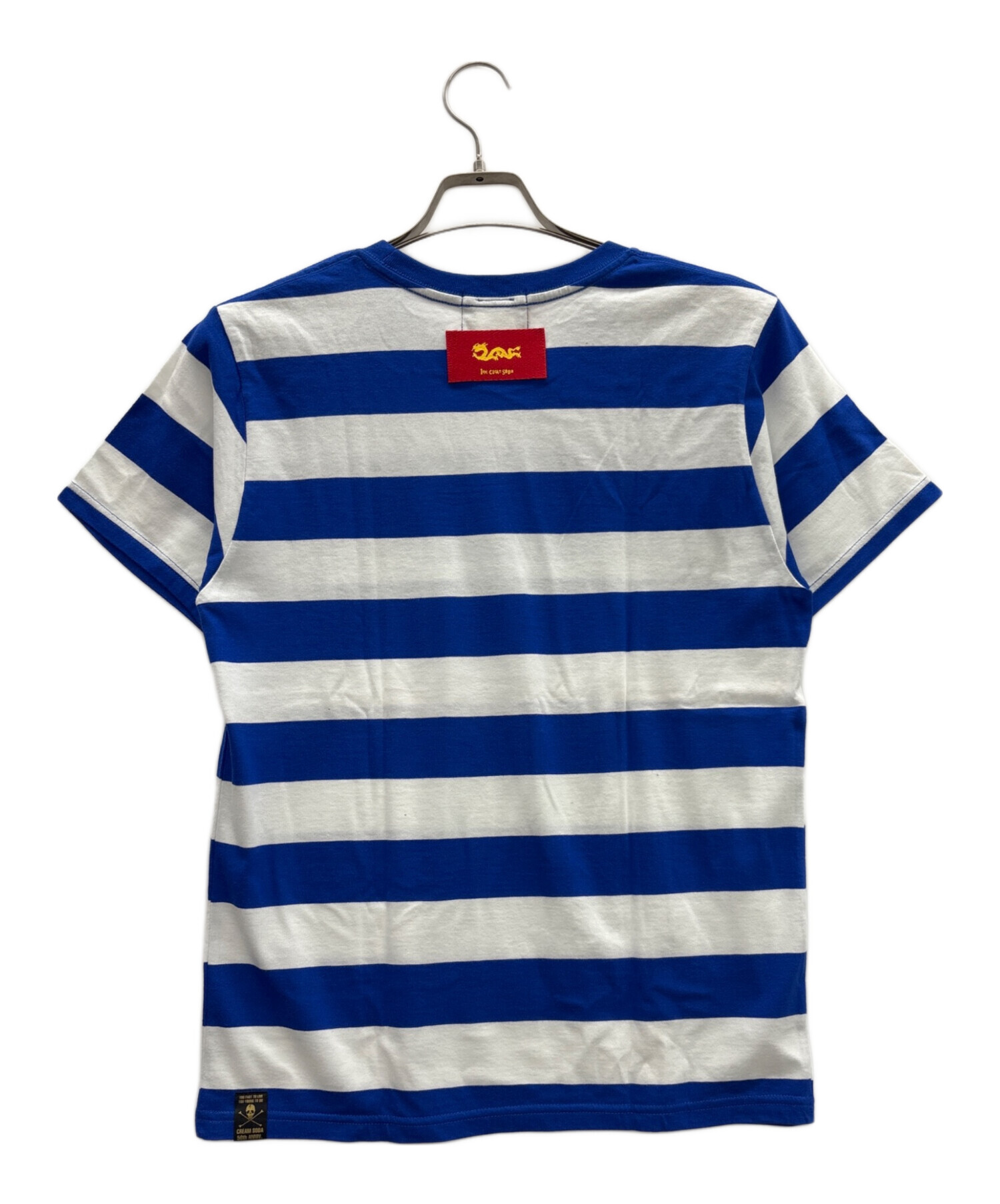 クリソーTシャツ Mサイズ 中古・古着通販】CREAM SODA (クリームソーダ) Tシャツ ブルー