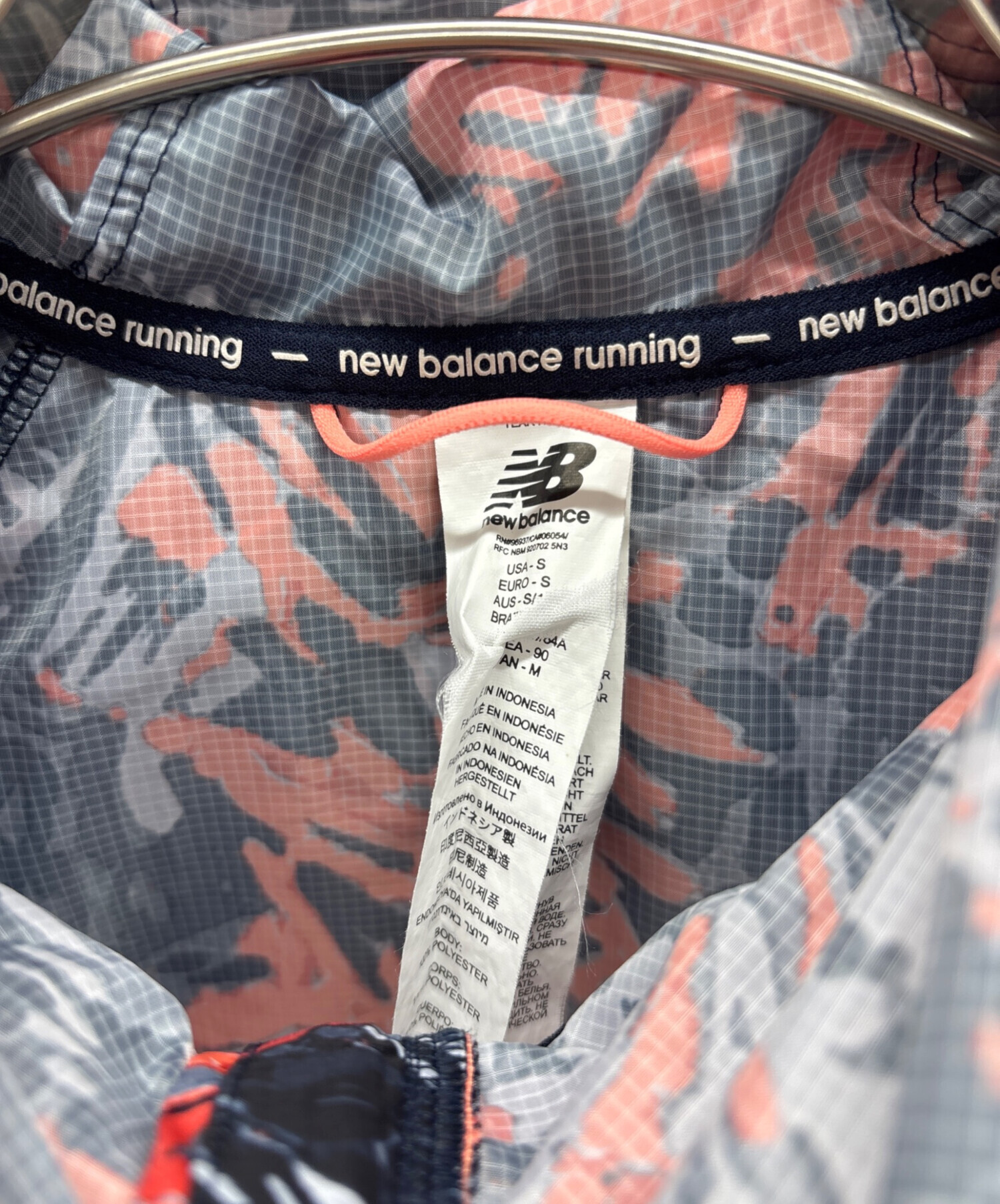 中古・古着通販】NEW BALANCE (ニューバランス) ナイロンジャケット 