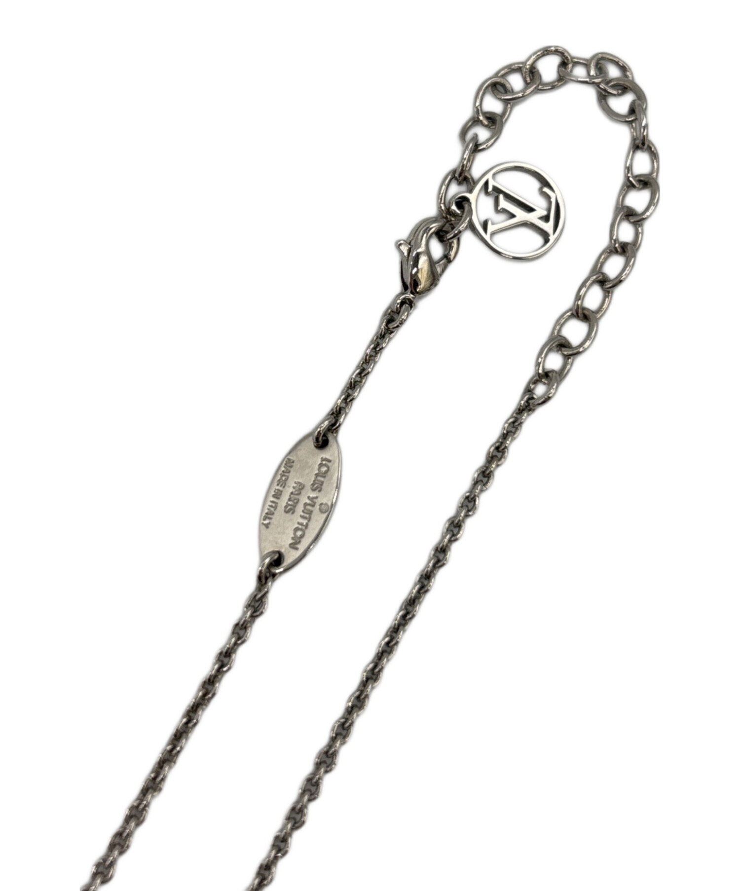 中古・古着通販】LOUIS VUITTON (ルイ ヴィトン) ネックレス シルバー  