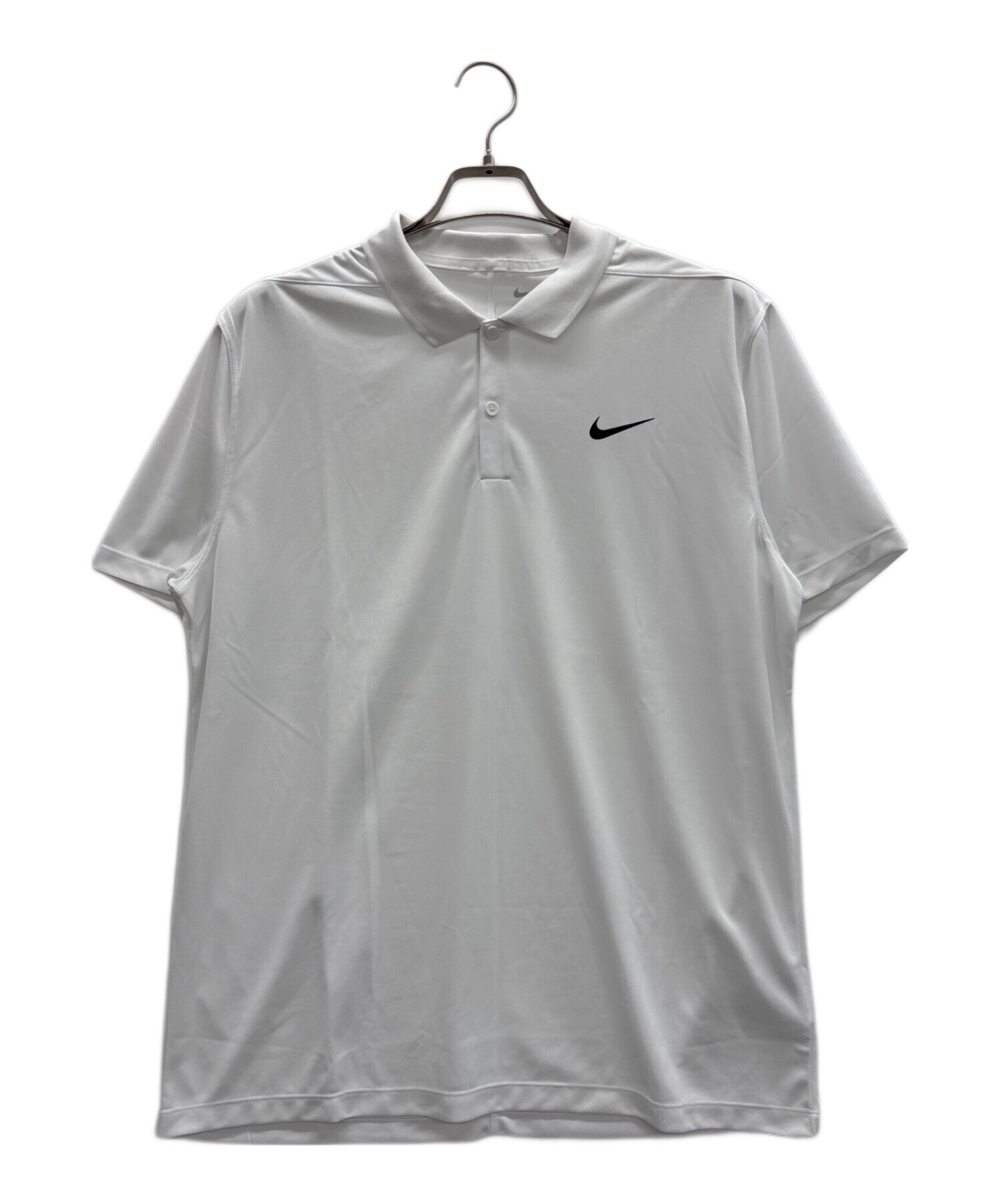 中古・古着通販】NIKE (ナイキ) ポロシャツ ホワイト サイズ:XXL