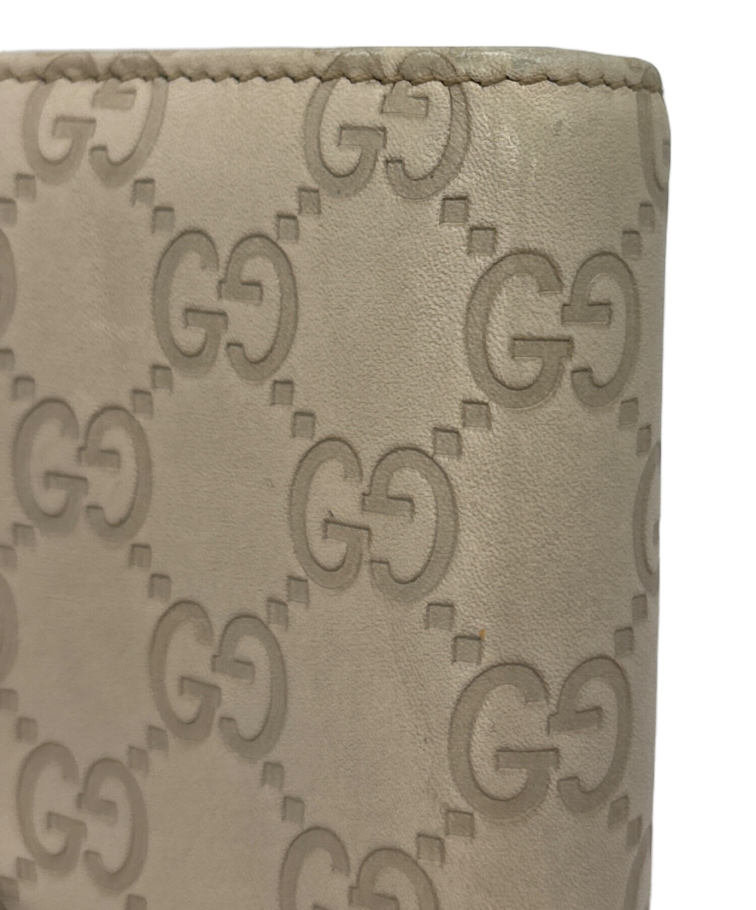 中古・古着通販】GUCCI (グッチ) 手帳カバー ホワイト｜ブランド・古着