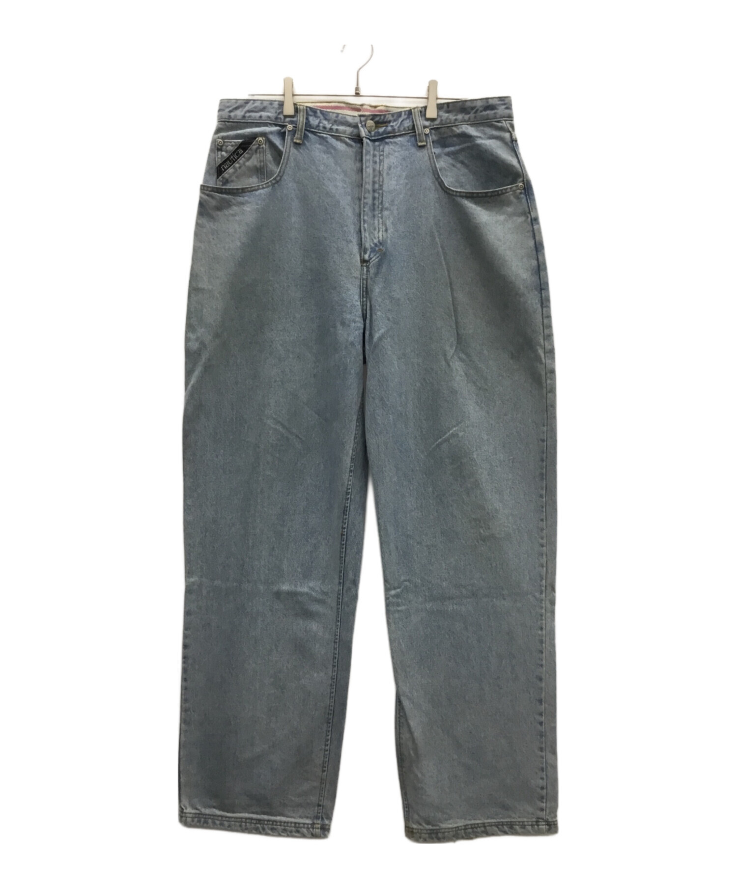 中古・古着通販】NAUTICA (ノーティカ) デニムパンツ スカイブルー 