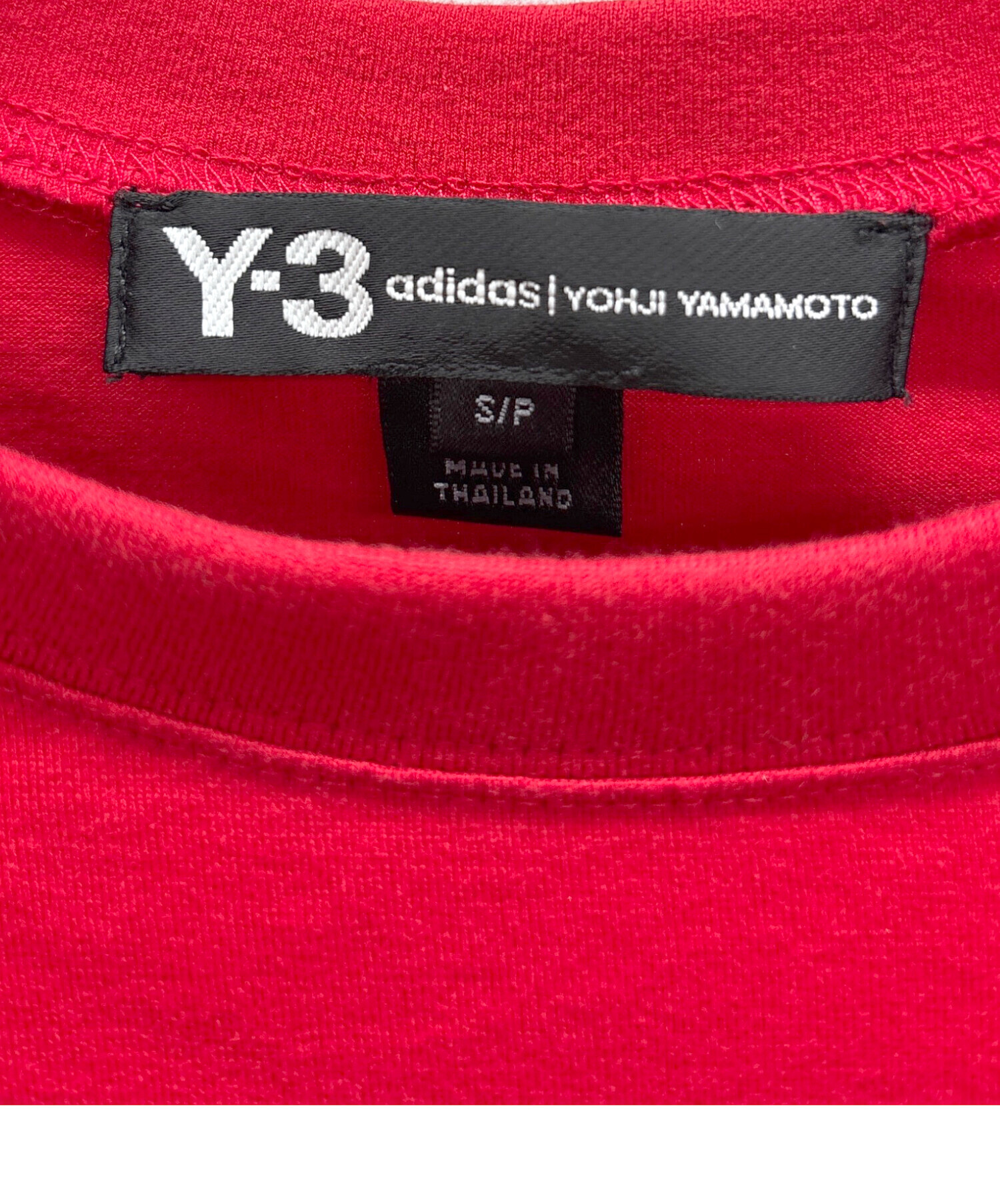 Y-3 - Y-3 ワイスリー スウェット XS 赤 【古着】【中古】 中古・古着通販】Y-3 (ワイスリー) adidas (アディダス) Tシャツ