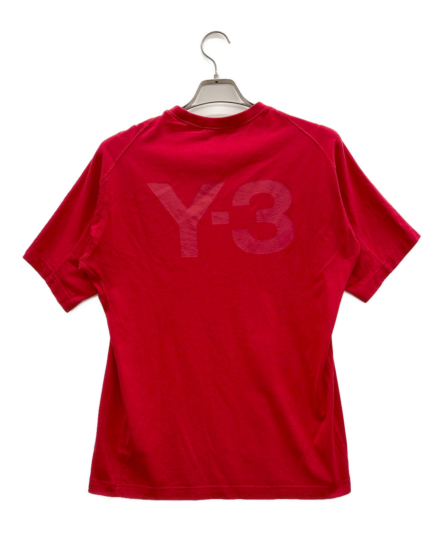 Y-3 Tシャツ　S レッド Y-3 - Y-3 | U GFX SS TEE ⁄ 半袖 カットソー (ユニセックス) ⁄ レッド
