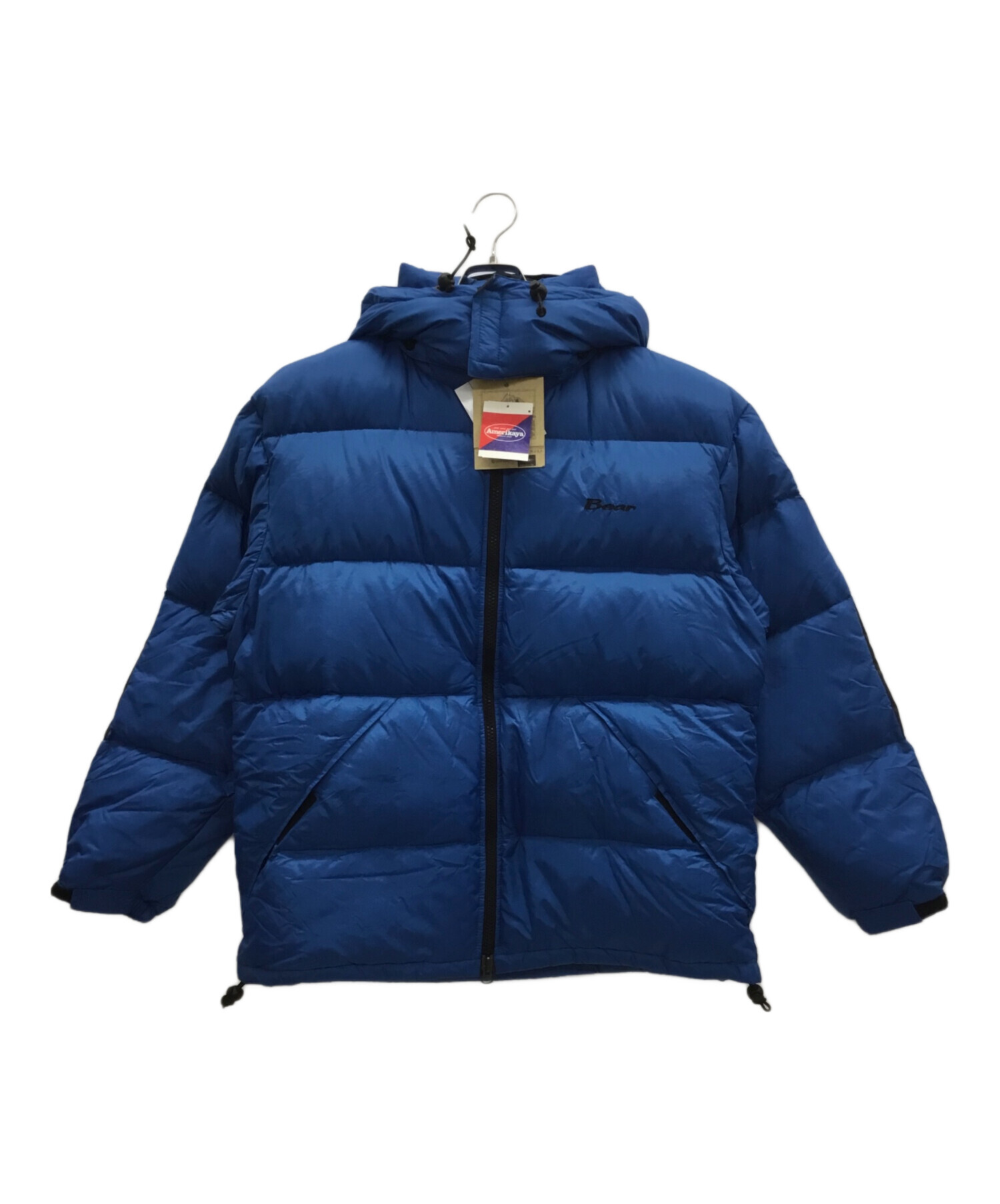 Bear ダウンジャケット 青M