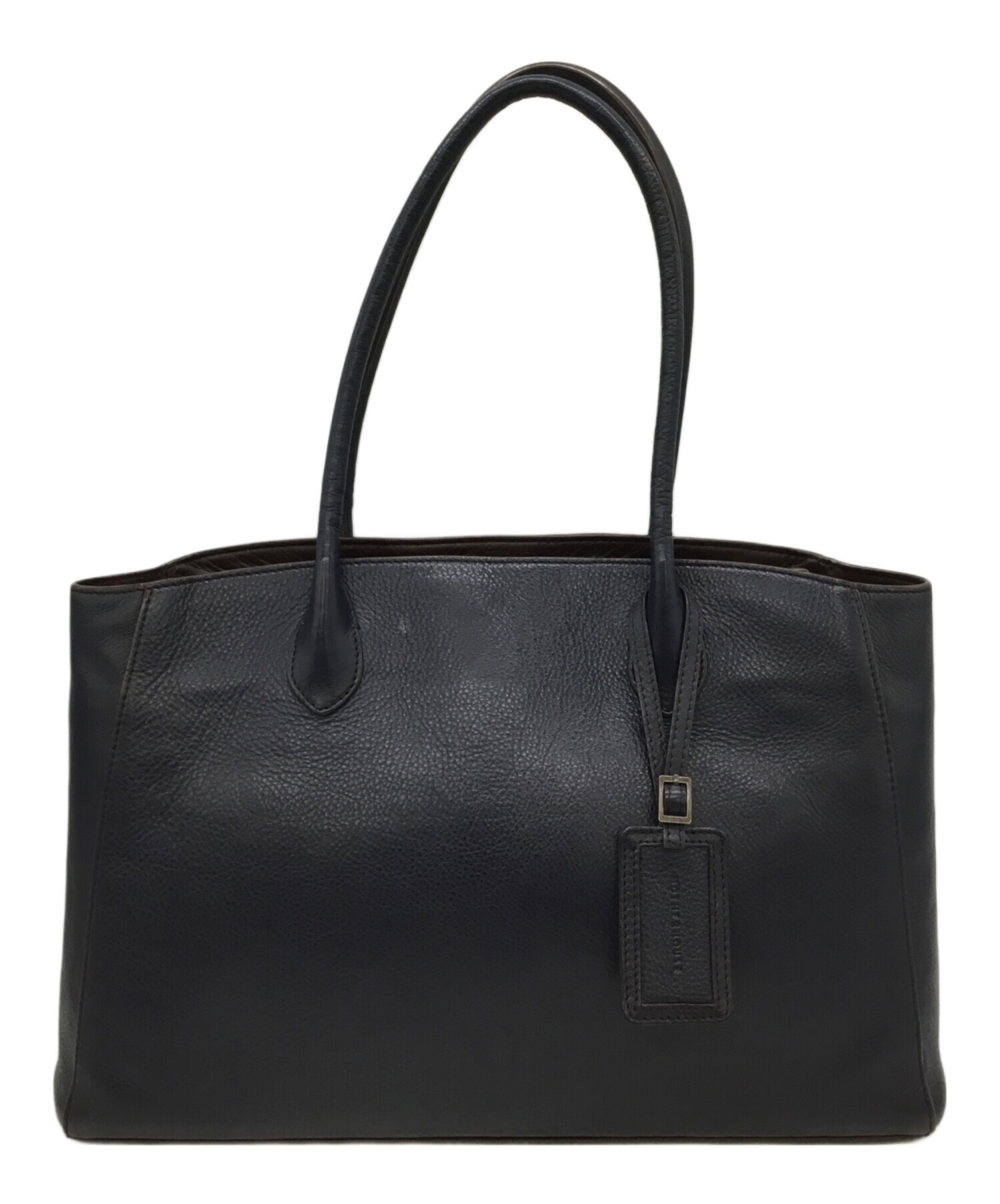 マザーハウス　ブラック　ビジネス用レザートートバッグ(終売品) マザーハウス ブラック ビジネス用レザートートバッグ(終売品) マザー