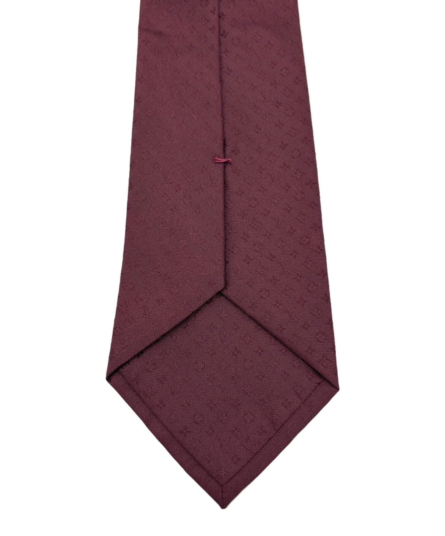 LOUIS VUITTON 紫色 ネクタイ　【未使用❗️】 中古・古着通販】LOUIS VUITTON (ルイ ヴィトン) ネクタイ ボルドー