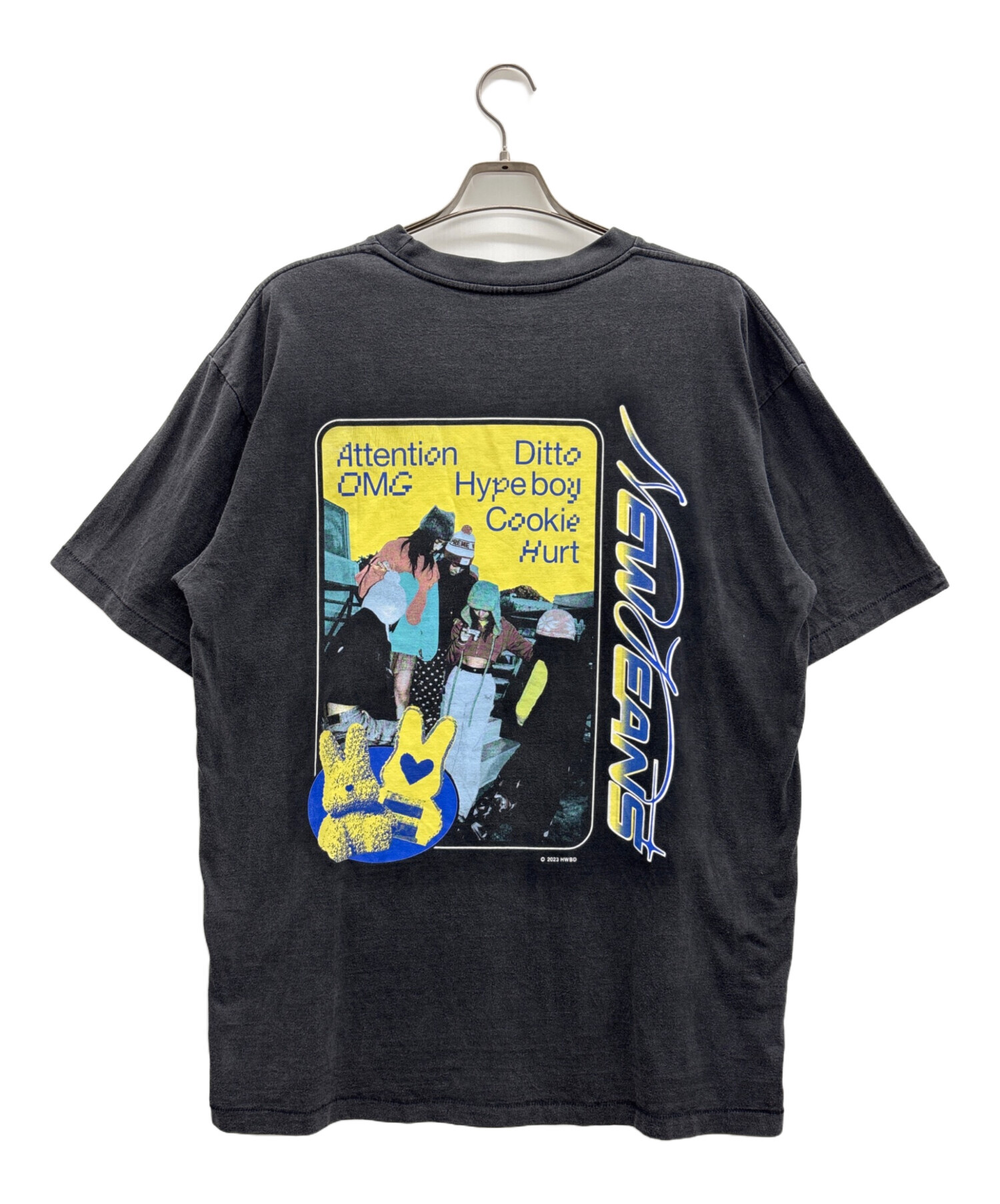 中古・古着通販】HOMEWARD BOUND (HWBD) New Jeans Tシャツ グレー 