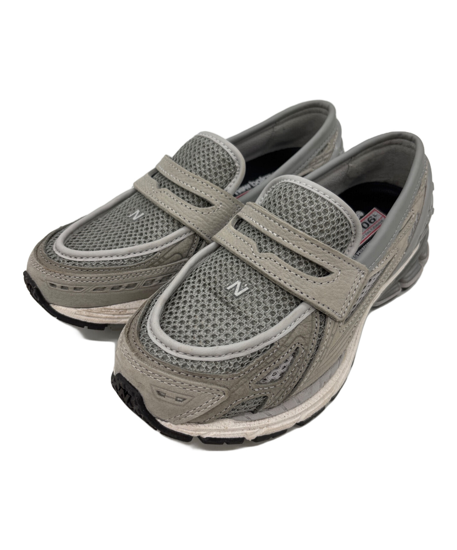 中古・古着通販】NEW BALANCE (ニューバランス) ローファー グレー 